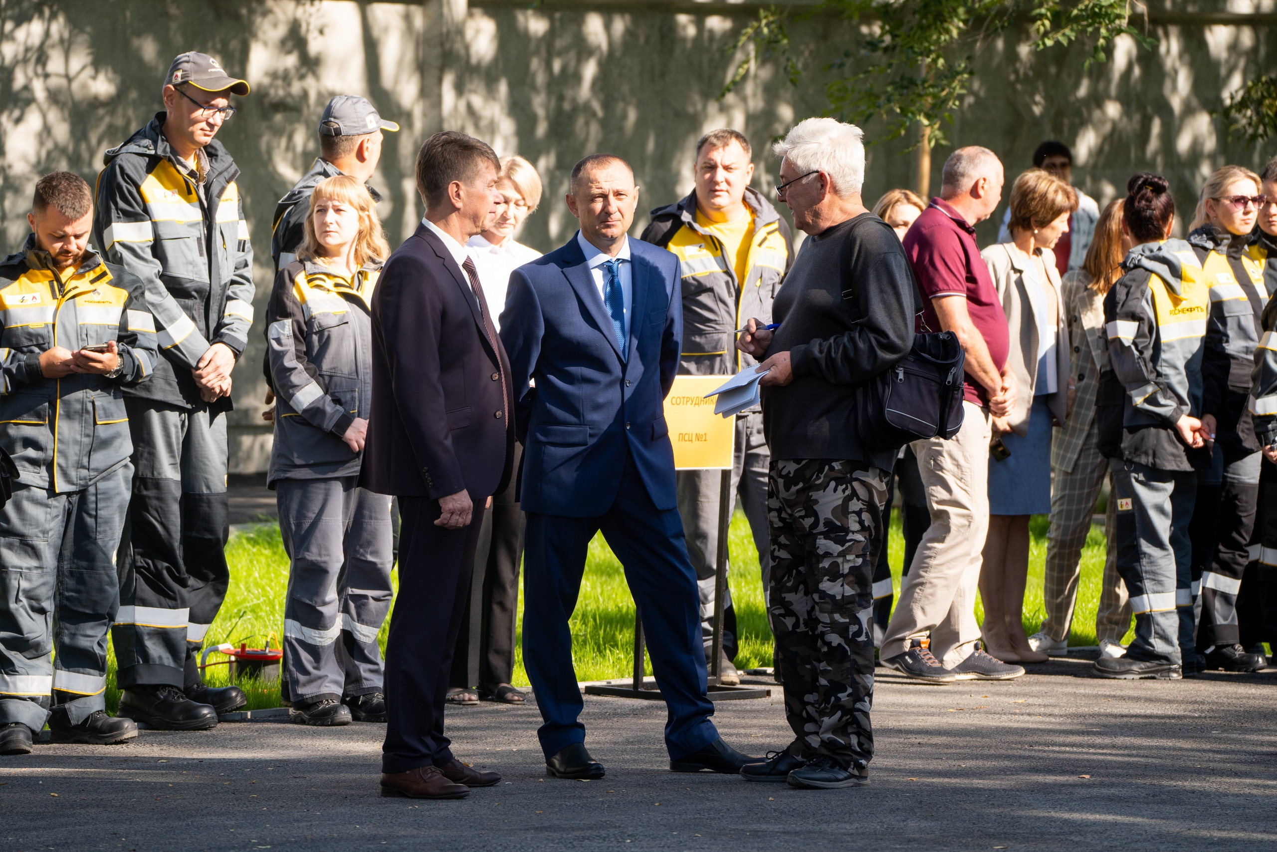 Открытие сквера Снабженца. Фотограф в Самаре Иван Булатов