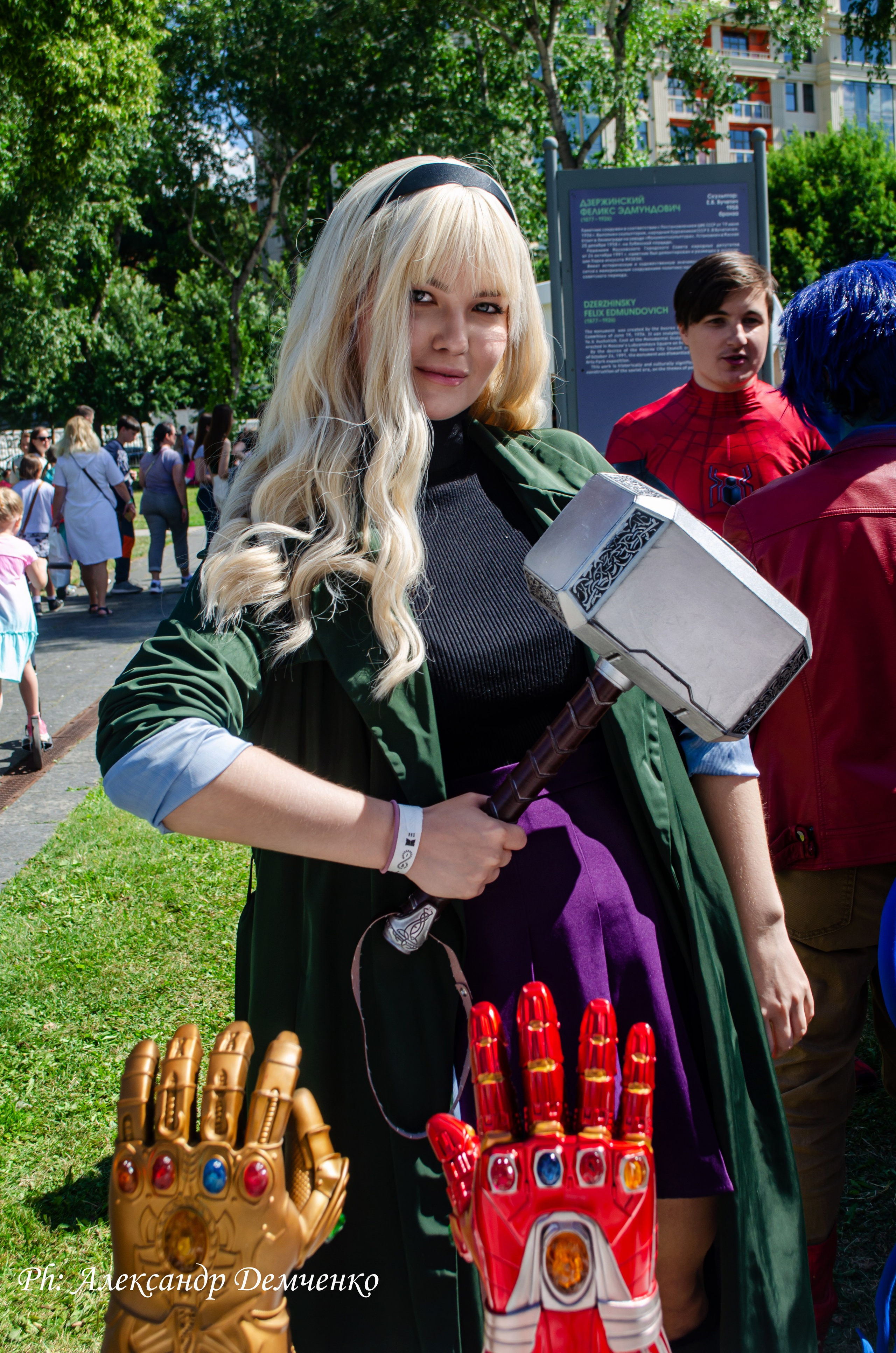 Фотосессия на фестивале Geek Picnic в Музеон парке, Москва