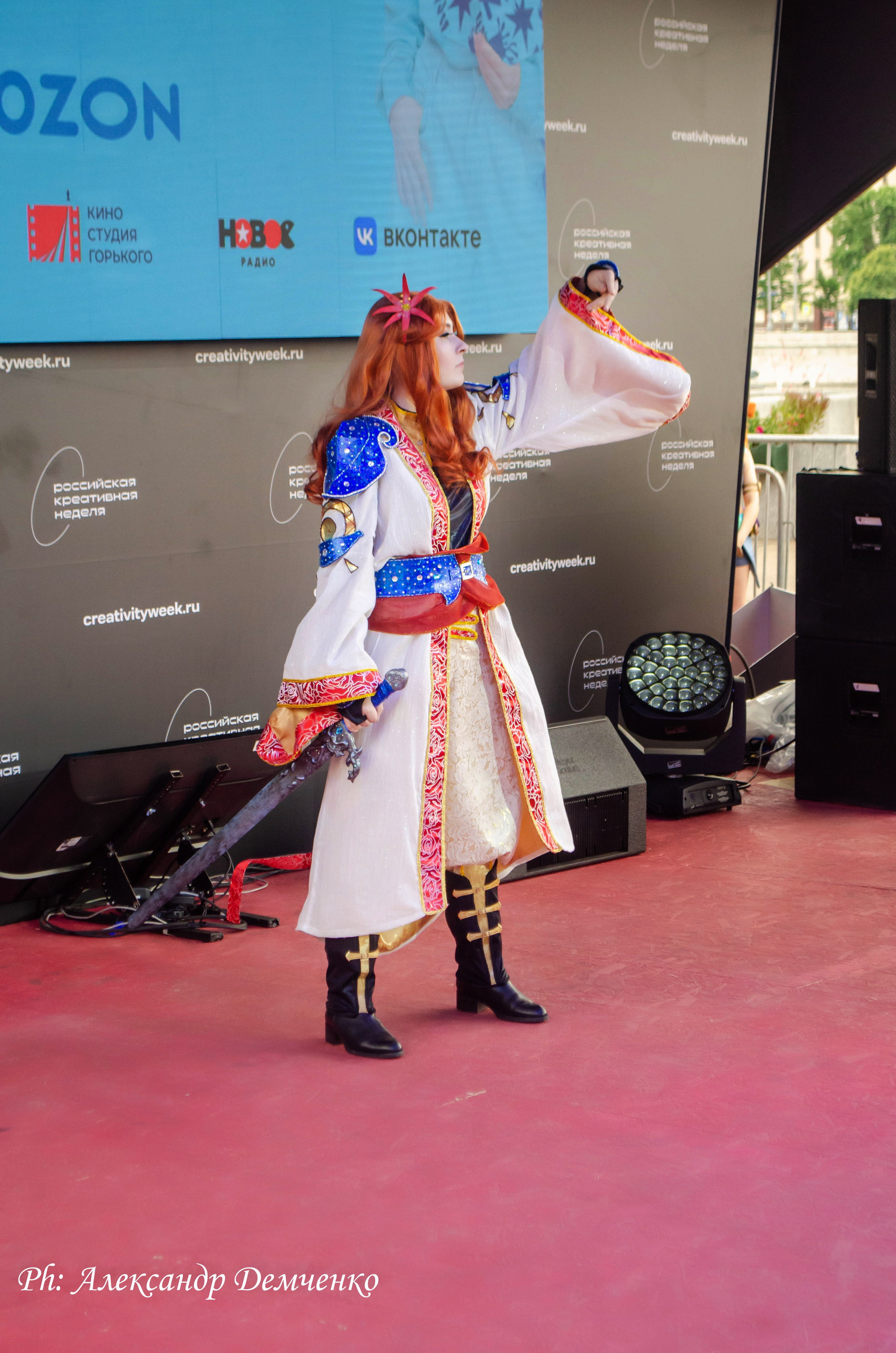 Фотосессия в Парке Горького на Лидеры молодого контента