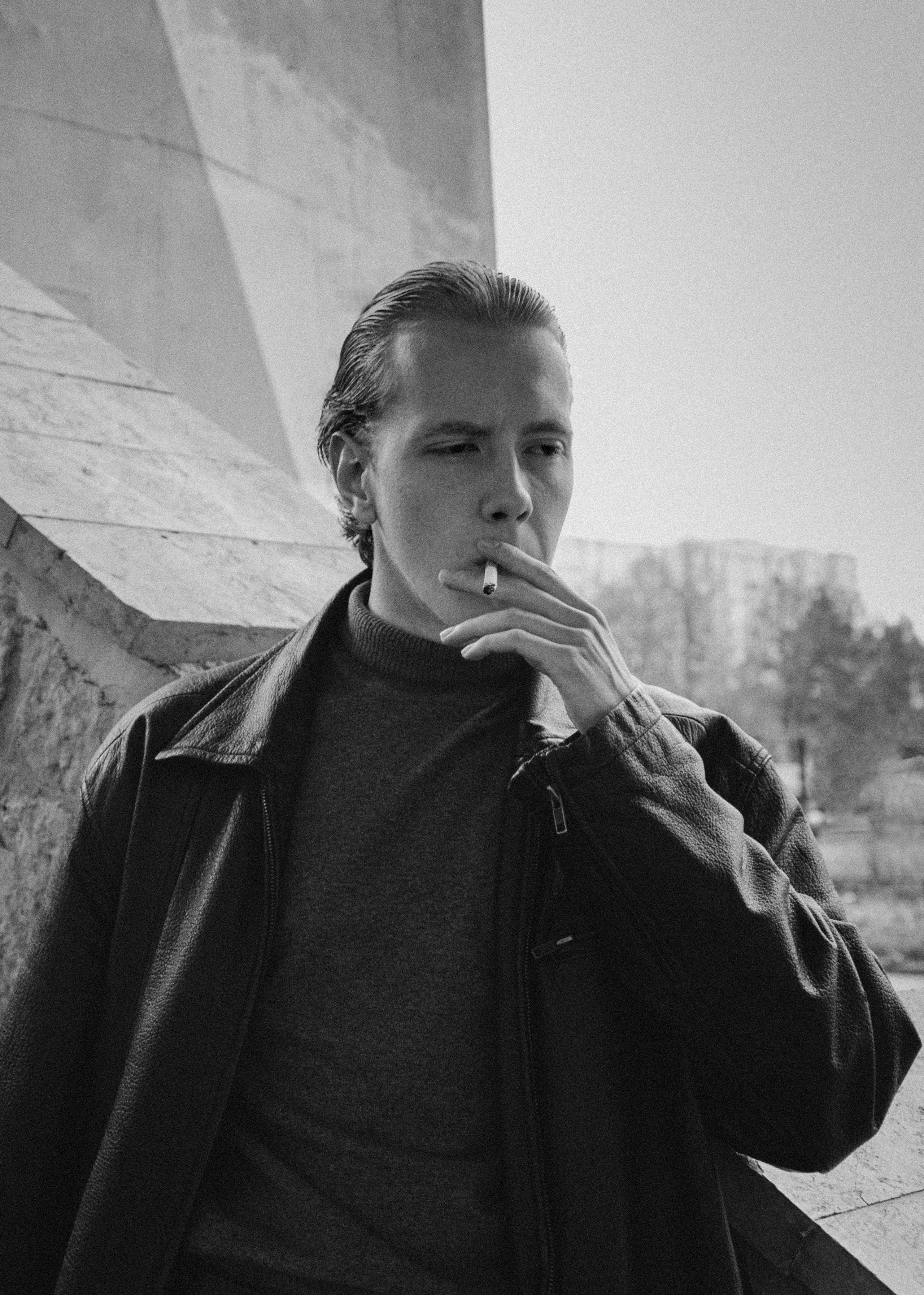 Творческая съемка для стилиста по мужским прическам