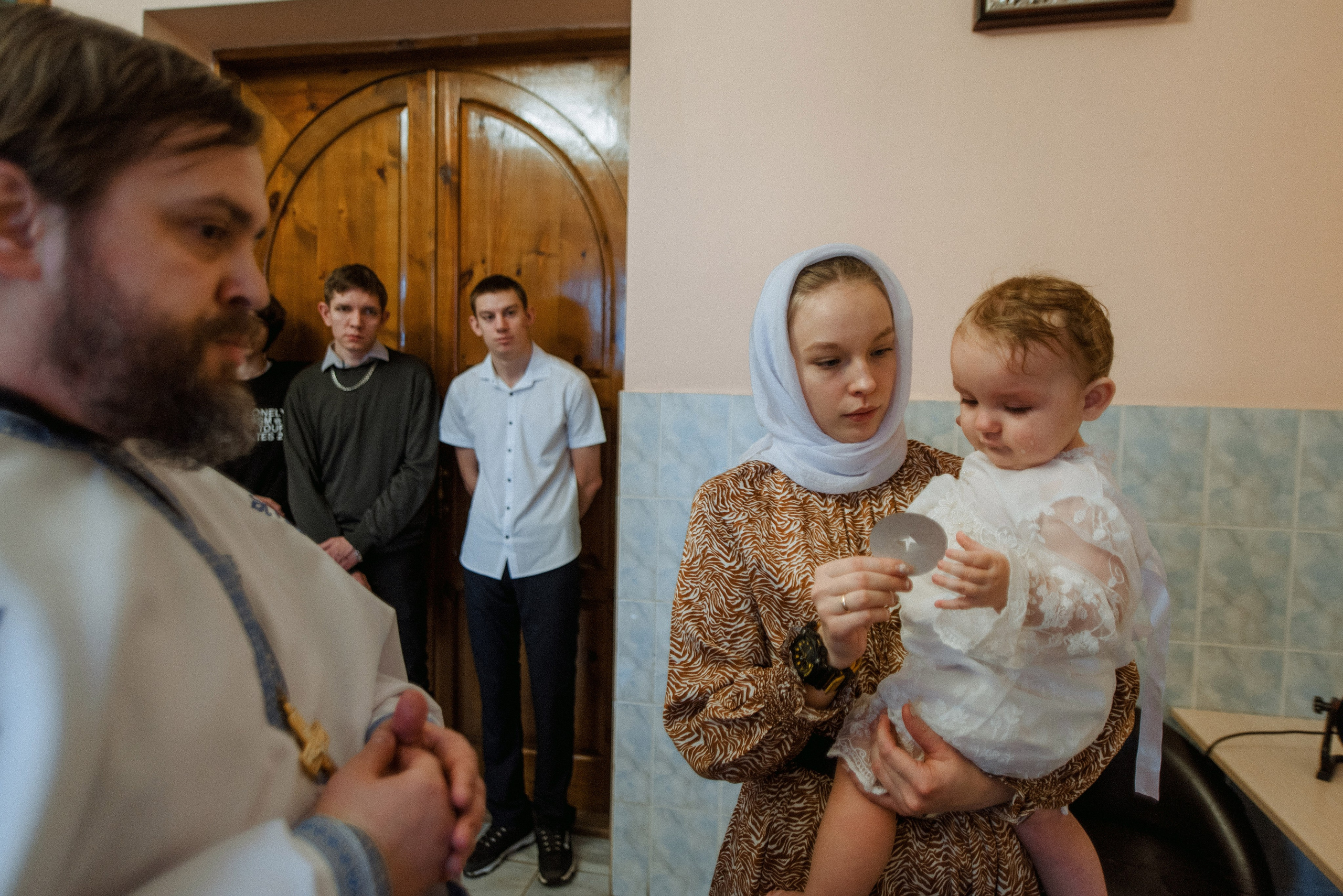 Крещение Евы. Семейный документальный фотограф в Волгограде Мариэта Додина