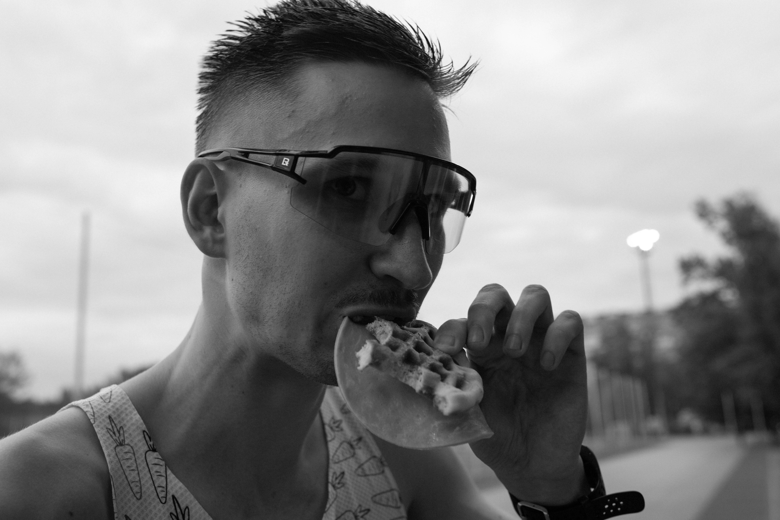 Тренировка сквозь призму чб. Александра Мельниченко/ Бегающий фотограф