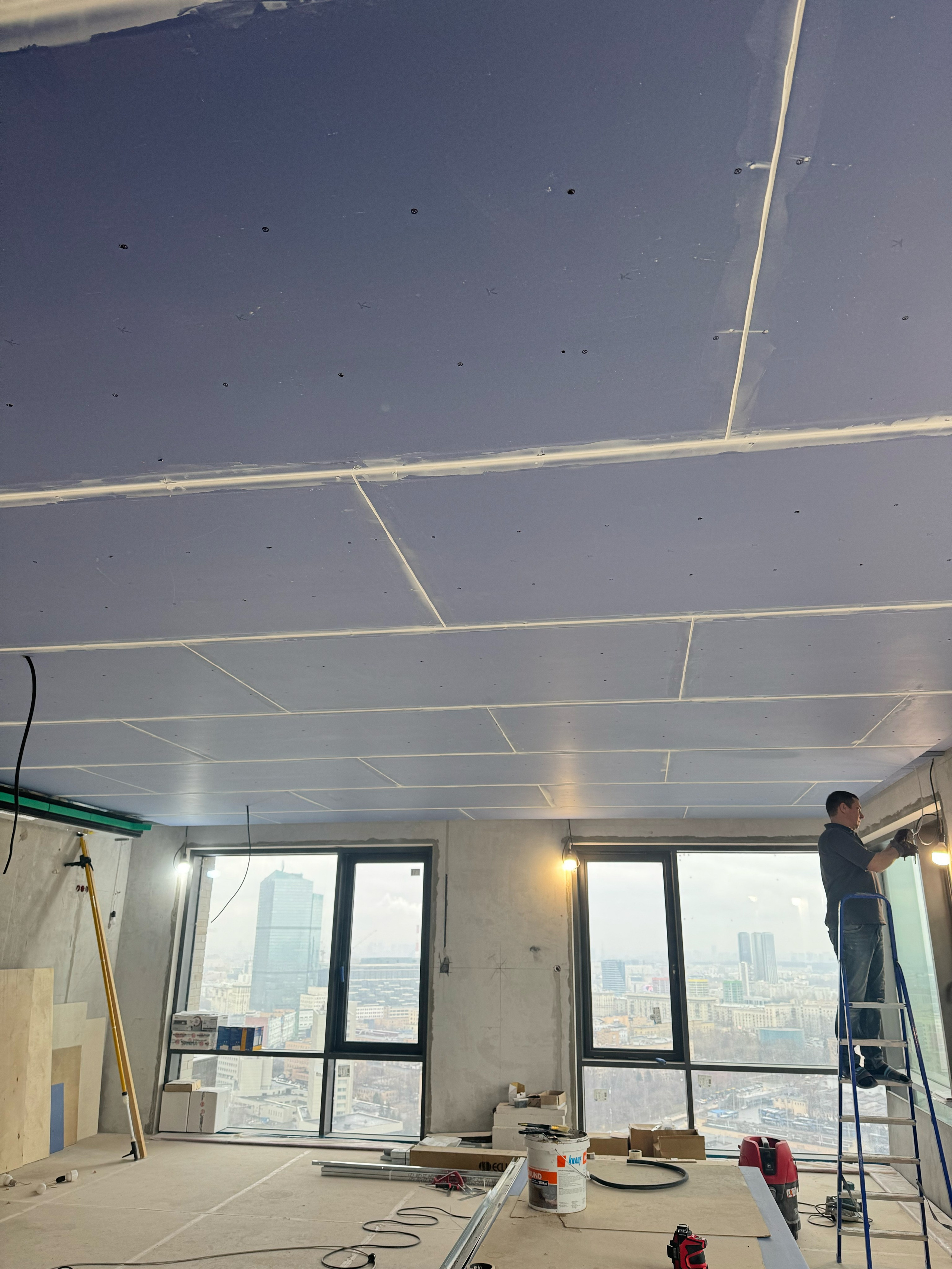 МОНТАЖ ПОТОЛКА ИЗ ГКЛ. KlyavinshGroup