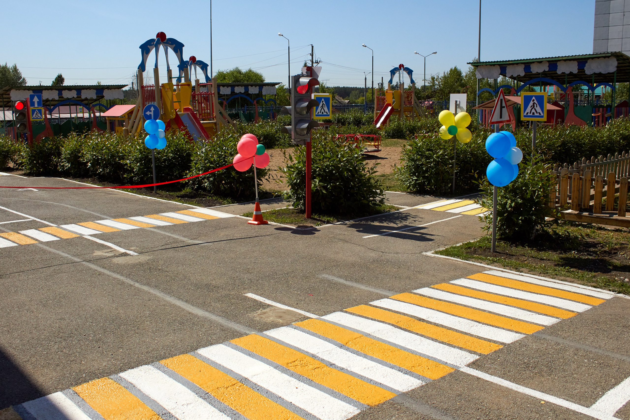 Открытие детского автогородока по безопасности дорожного движения. [fXph] Фотограф Масликов Илья. Съёмка мероприятий в Ленинске-Кузнецком