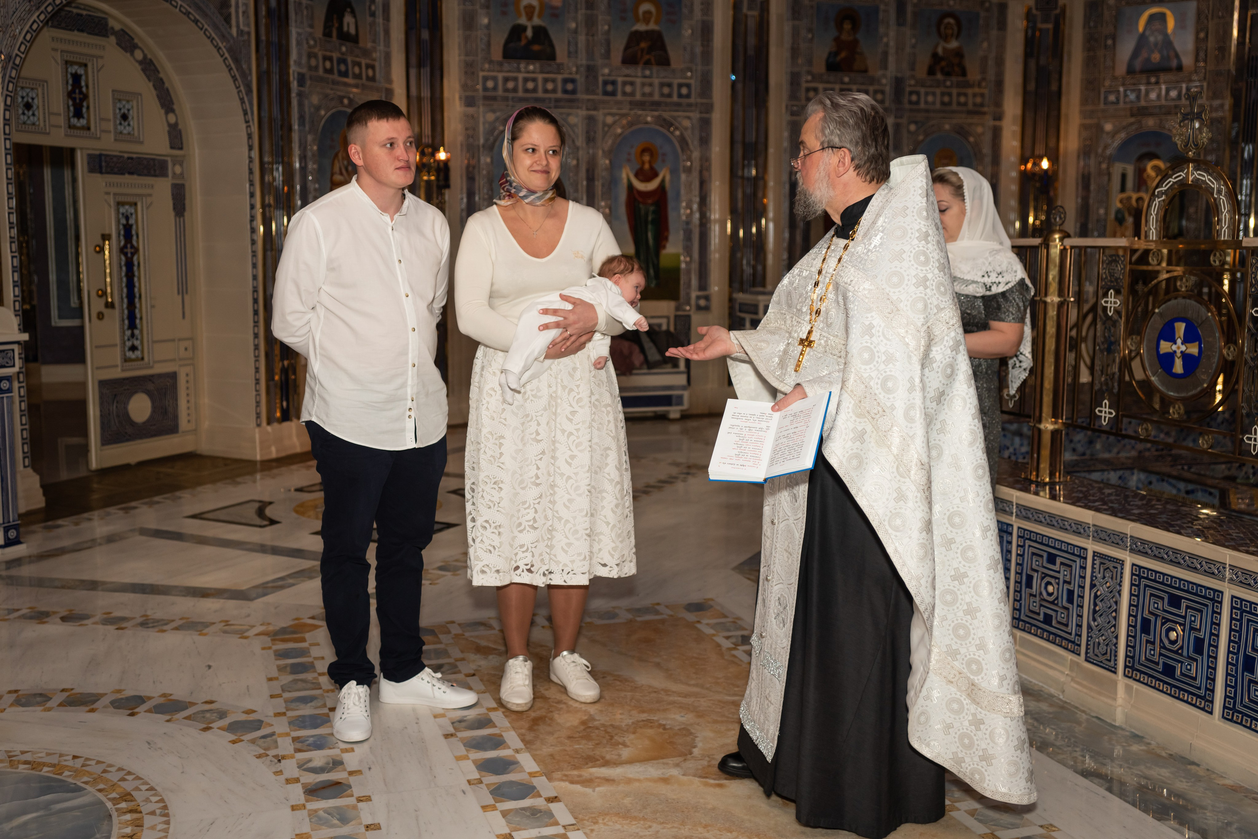 Крещение. Семейный и детский фотограф в Москве Евгения Миронова