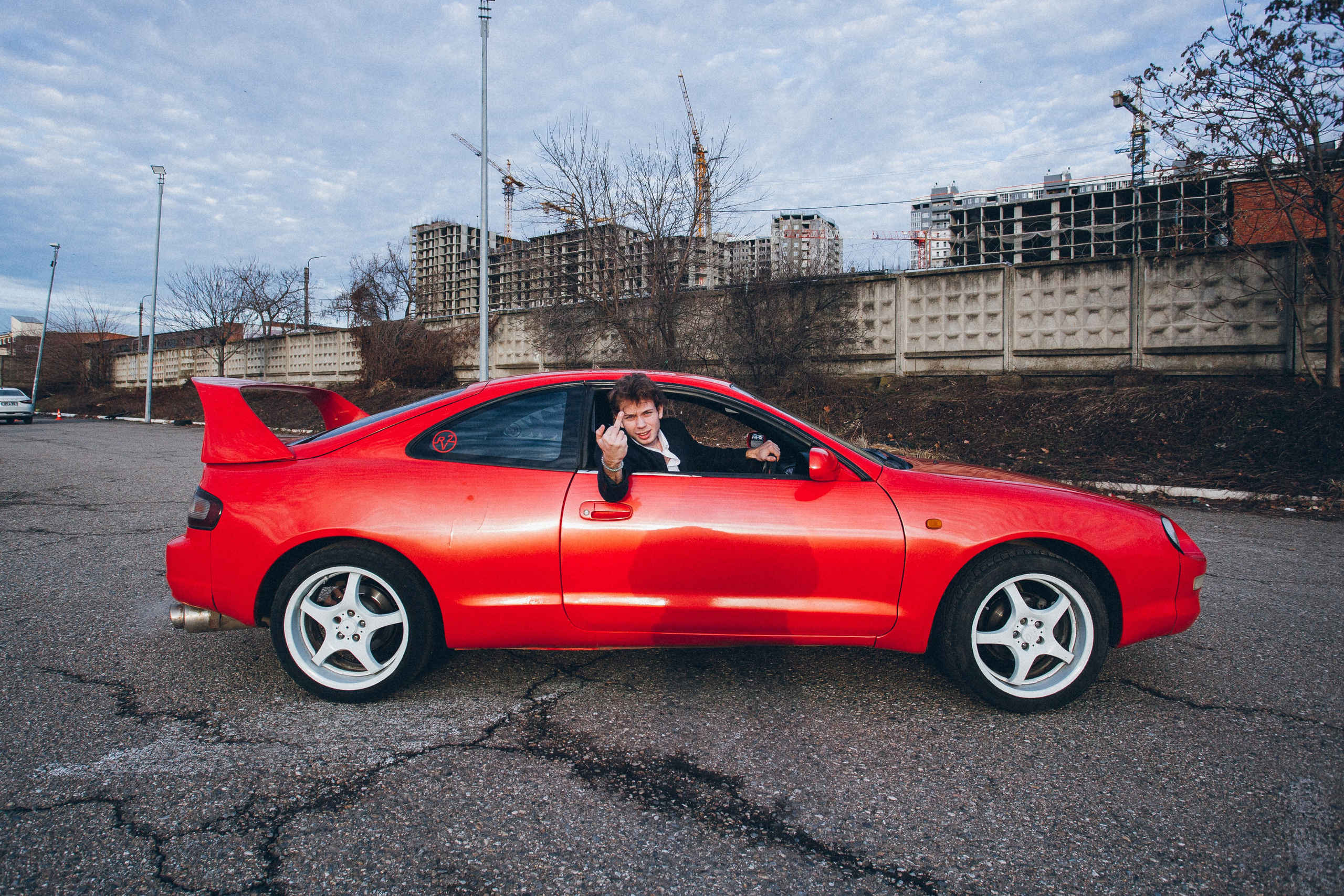 Имиджевая съемка с машиной. Фотограф Денис Денисов