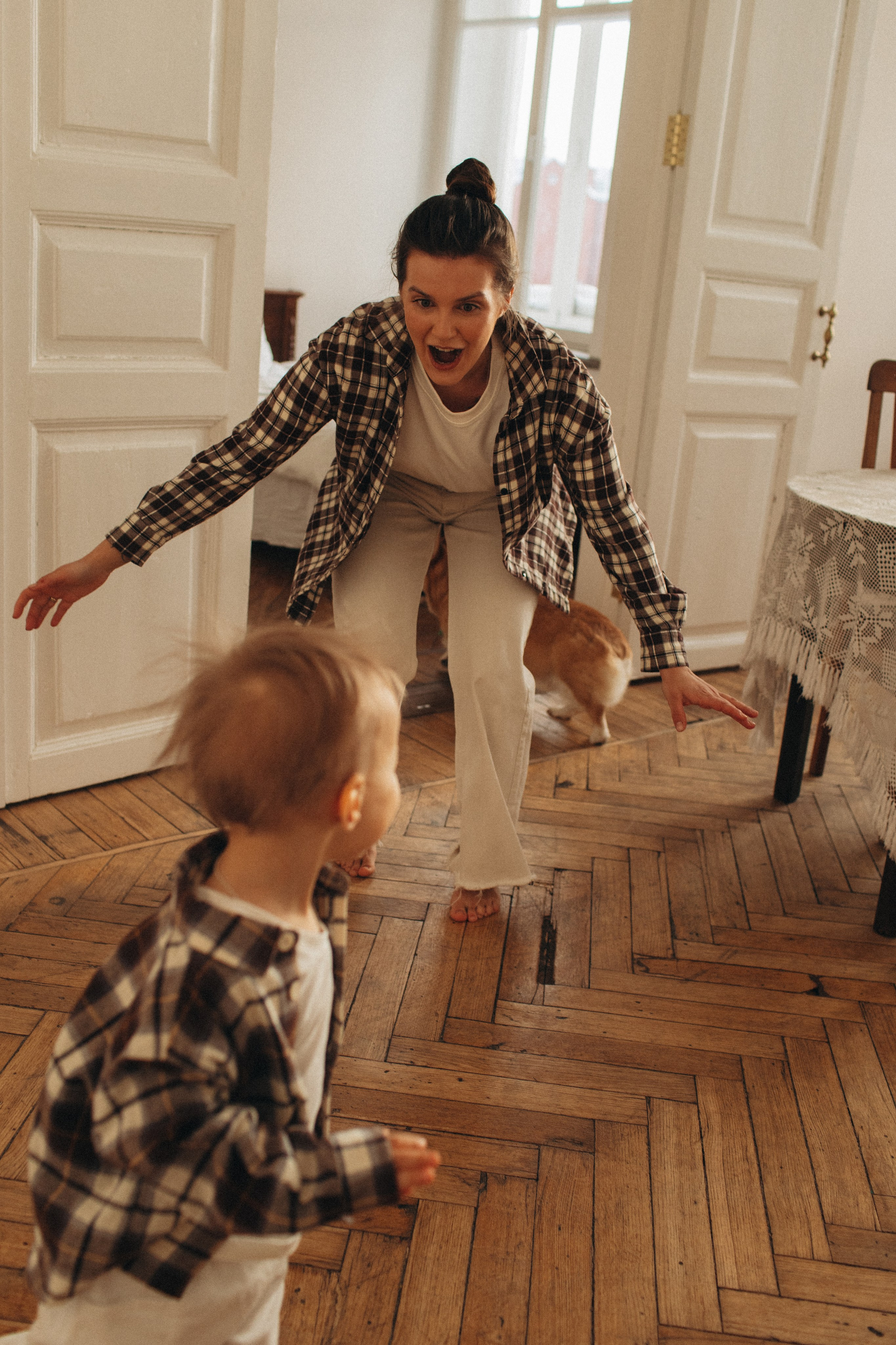 Сашка, Влада и Джерри. Семейный фотограф в Москве