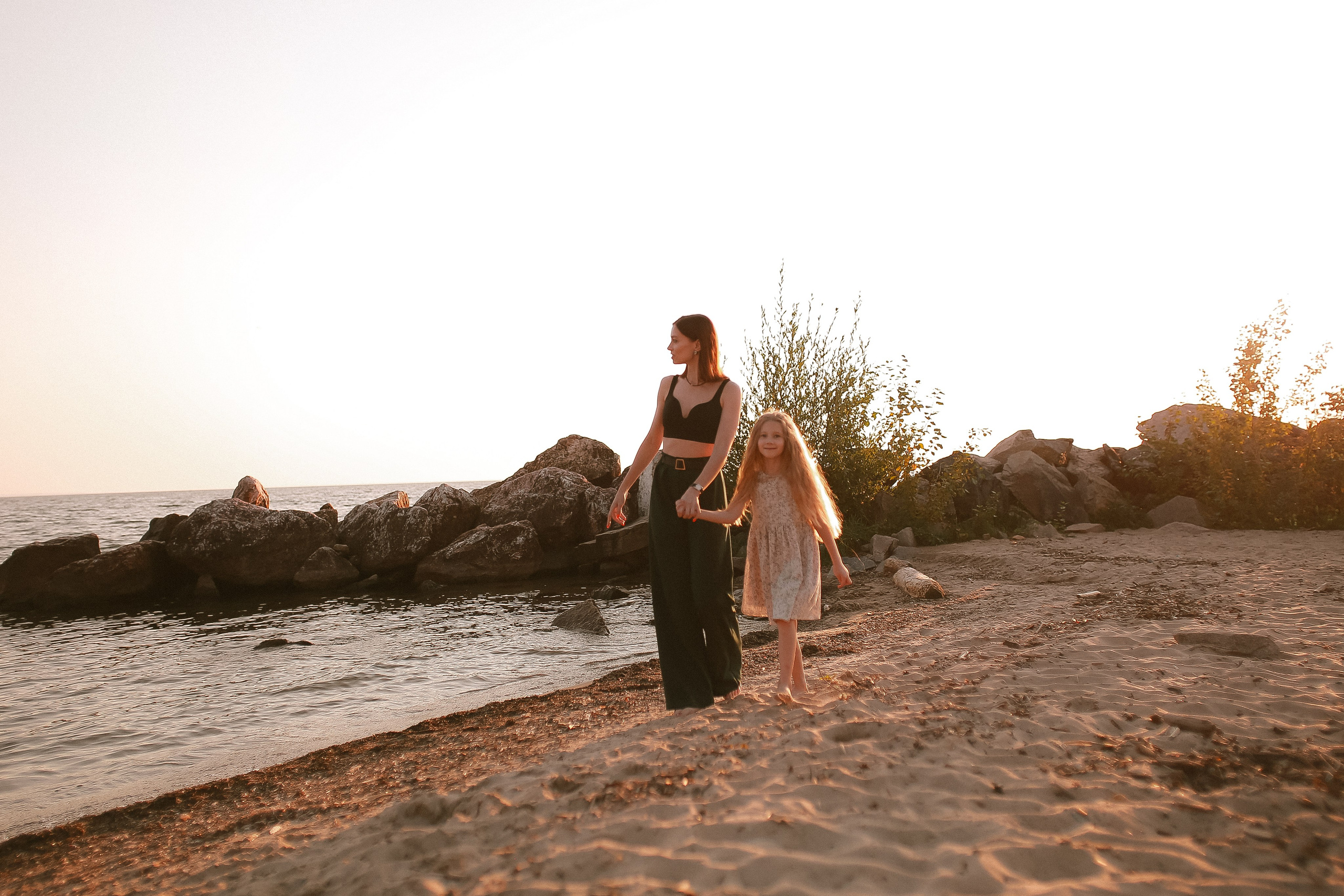 На закате. Семейный фотограф в Новосибирске Екатерина Сафронова