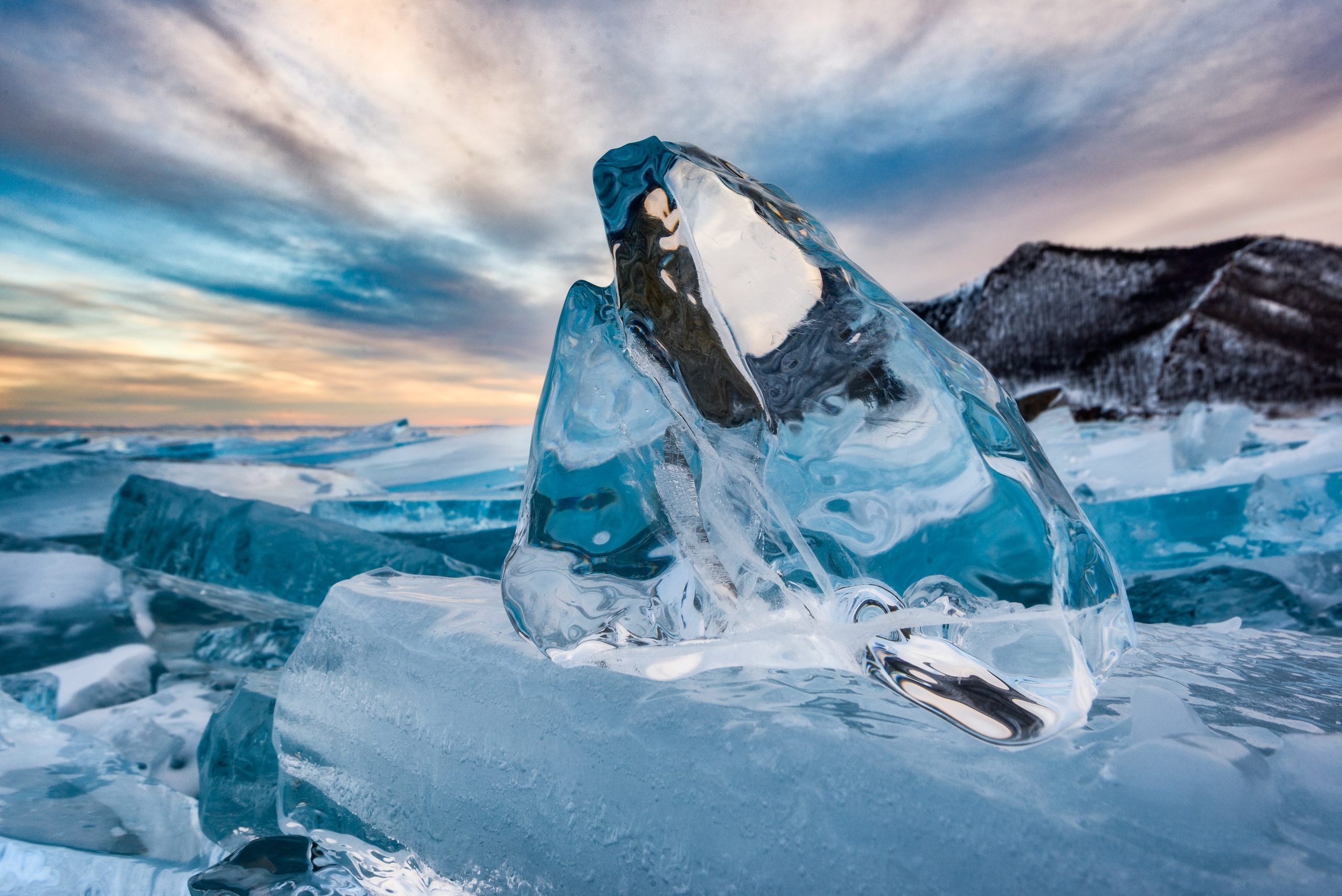 Байкал. Самый большой каток на планете. Пейзажный фотограф Сергей Пестерев. Фото природы