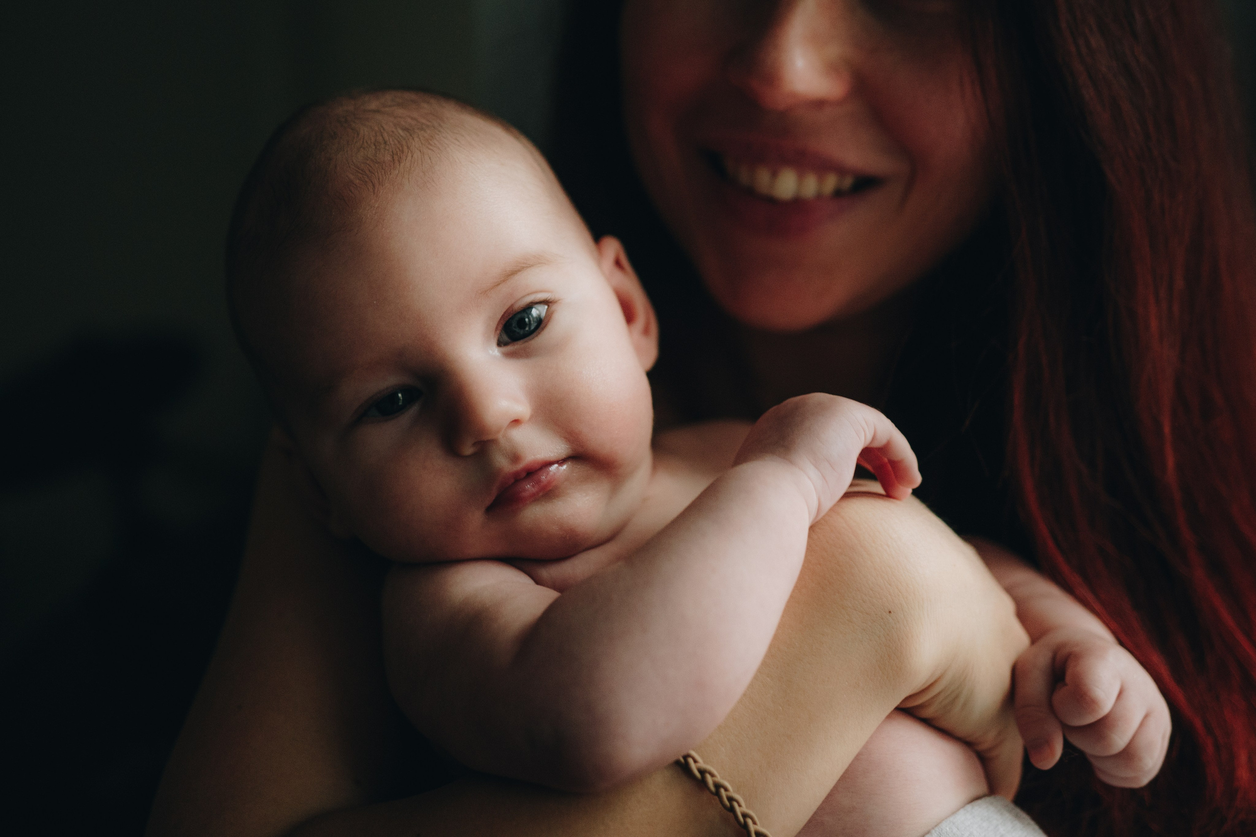 Домашняя фотосессия с новорожденным. Фотограф Лебедева Наталья