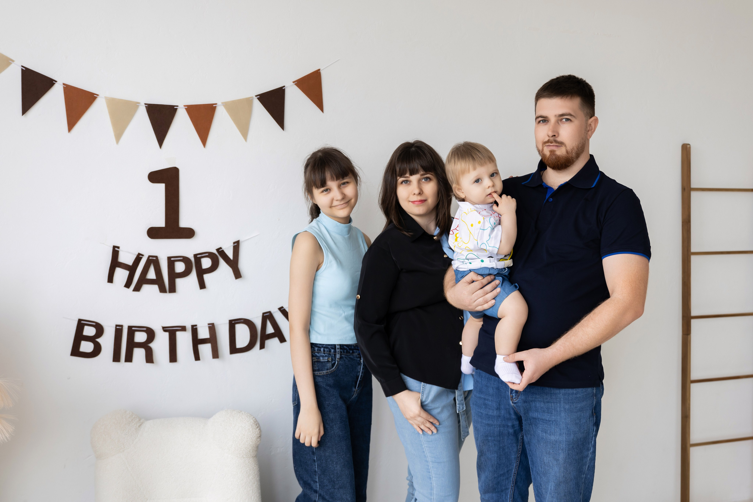 Семейная съёмка на 1 годик. Семейный и свадебный фотограф в Санкт-Петербурге Татьяна Швыкова