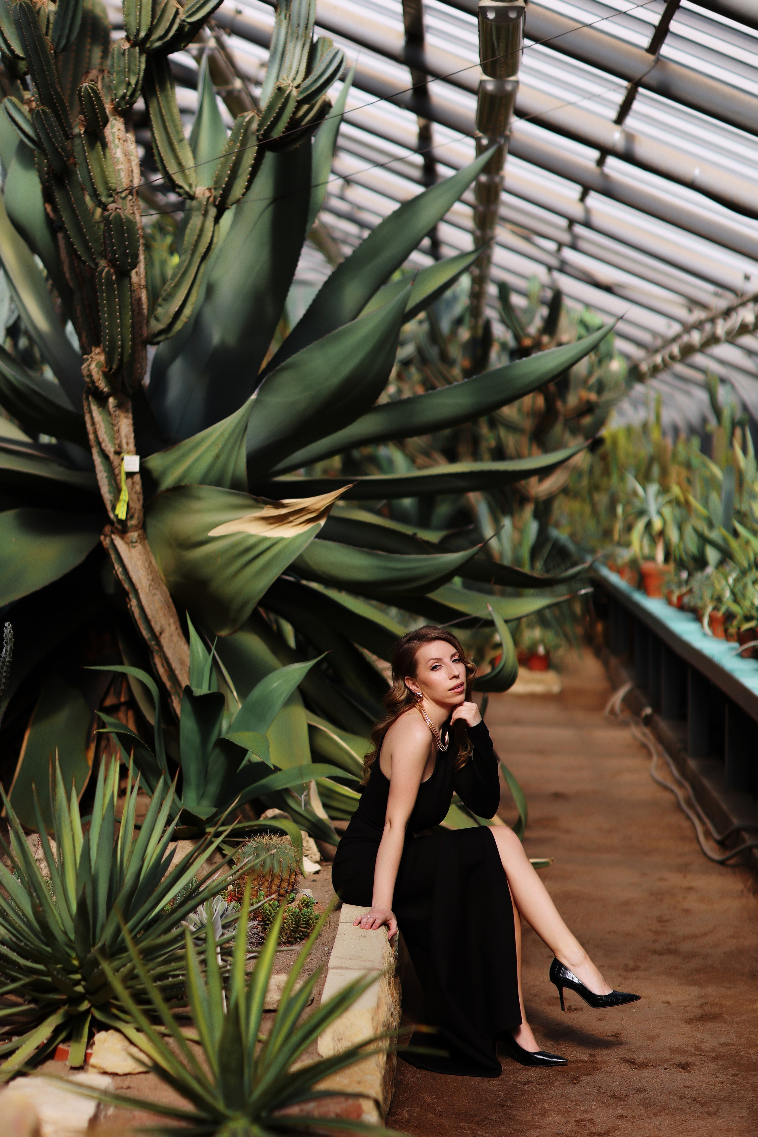 Тропическая фотосессия в Ботаническом саду. Свадебный и love story фотограф в Санкт-Петербурге (Спб) Natali Iva