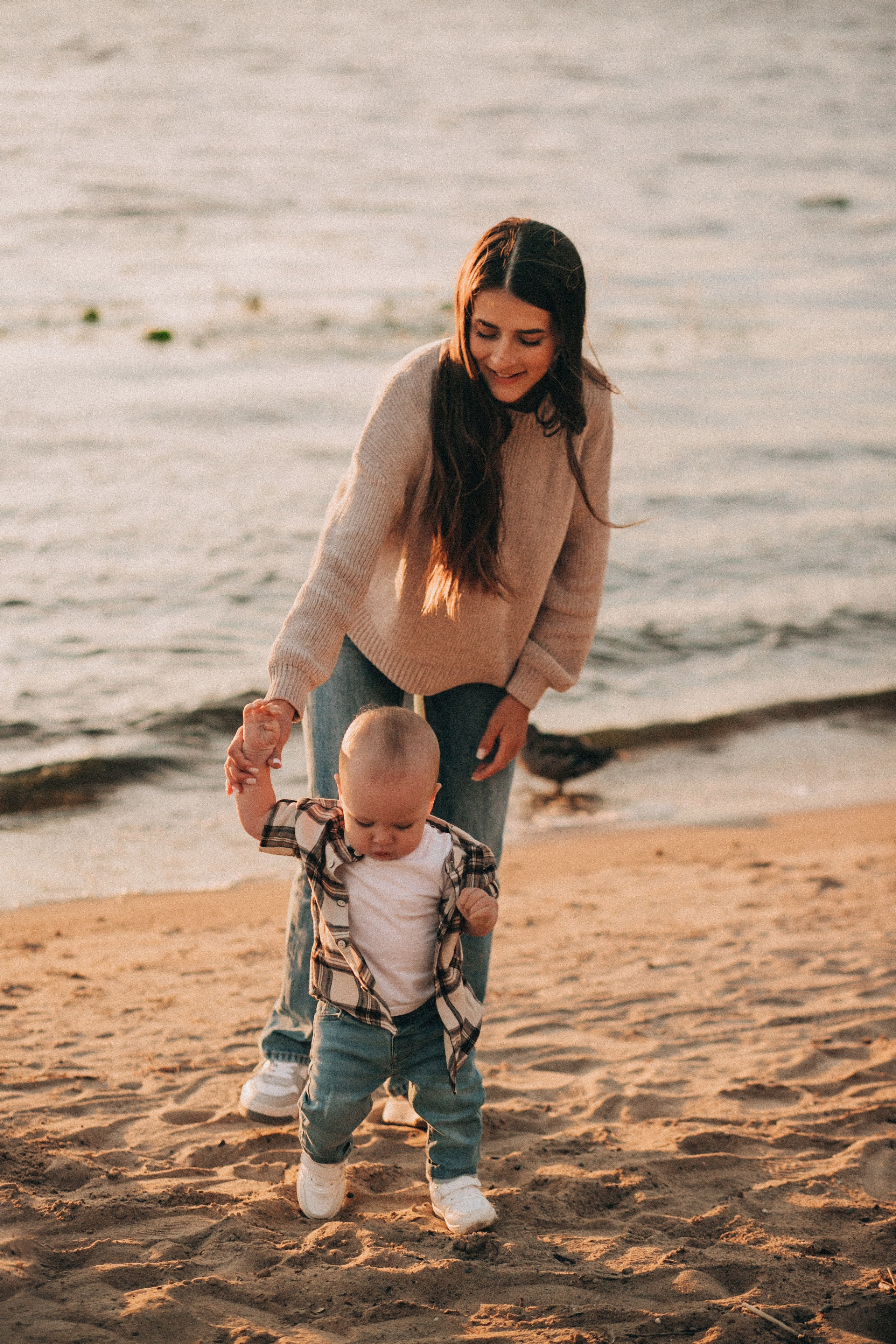 ~ На берегу заката ~. Семейный и детский фотограф в Ярославле