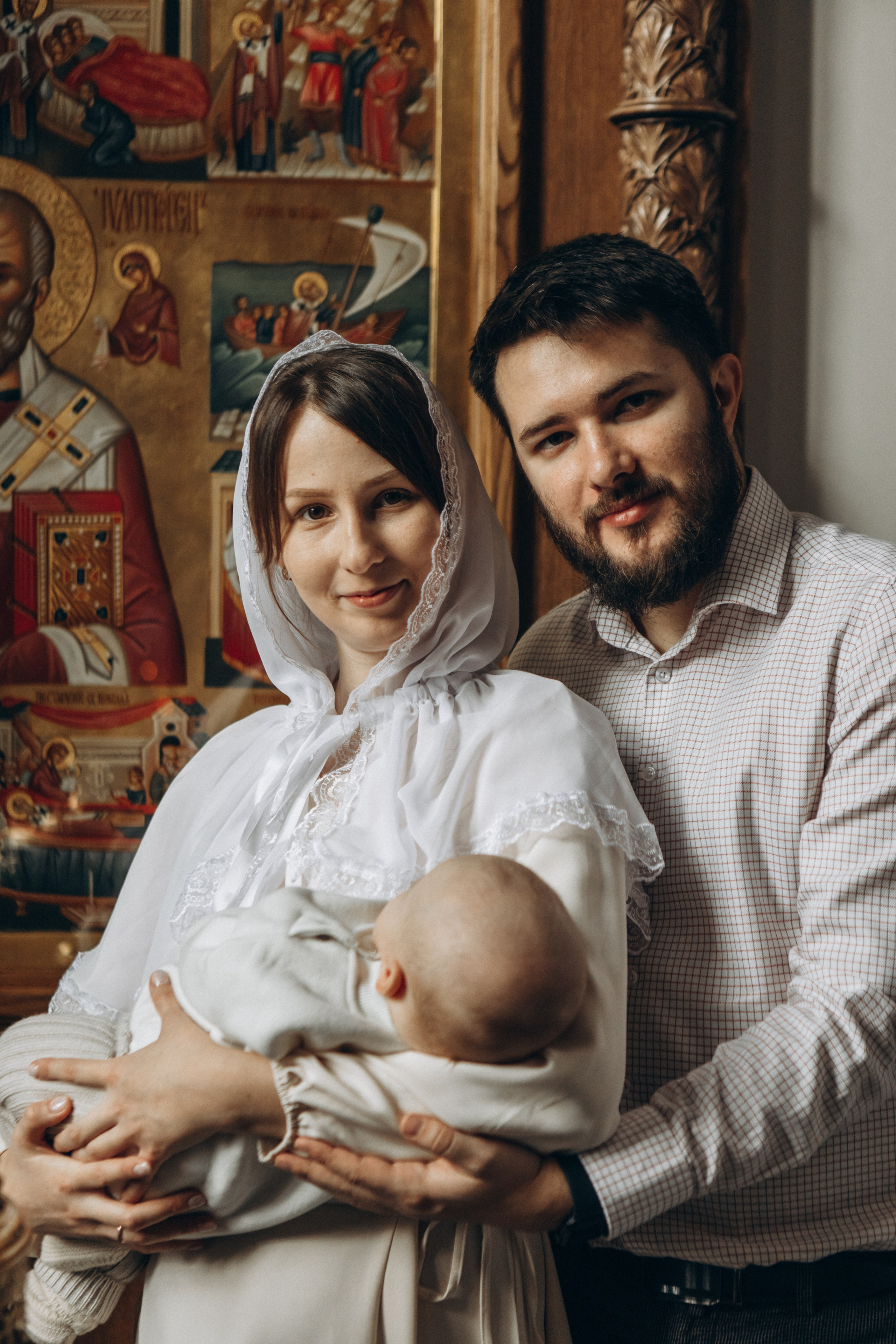 Крещение Дмитрия. Семейный фотограф в Краснодаре Виктория Кокоулина