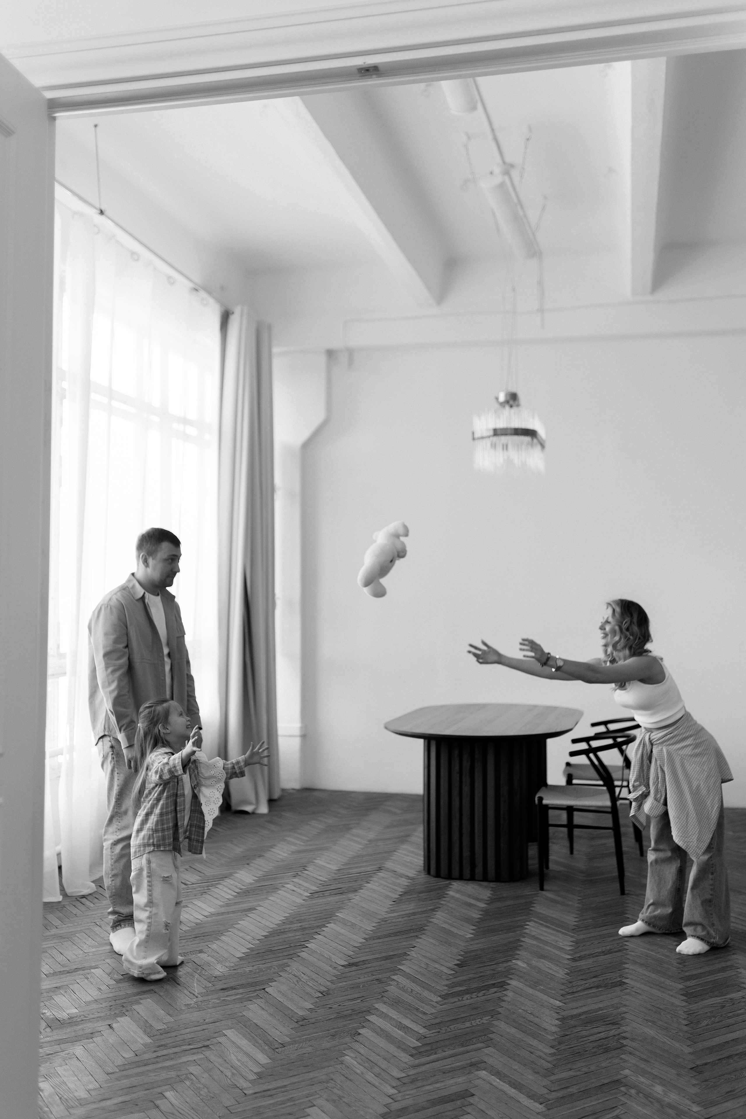 Алина с семьёй. Фотограф в Москве Юлия Хамзина