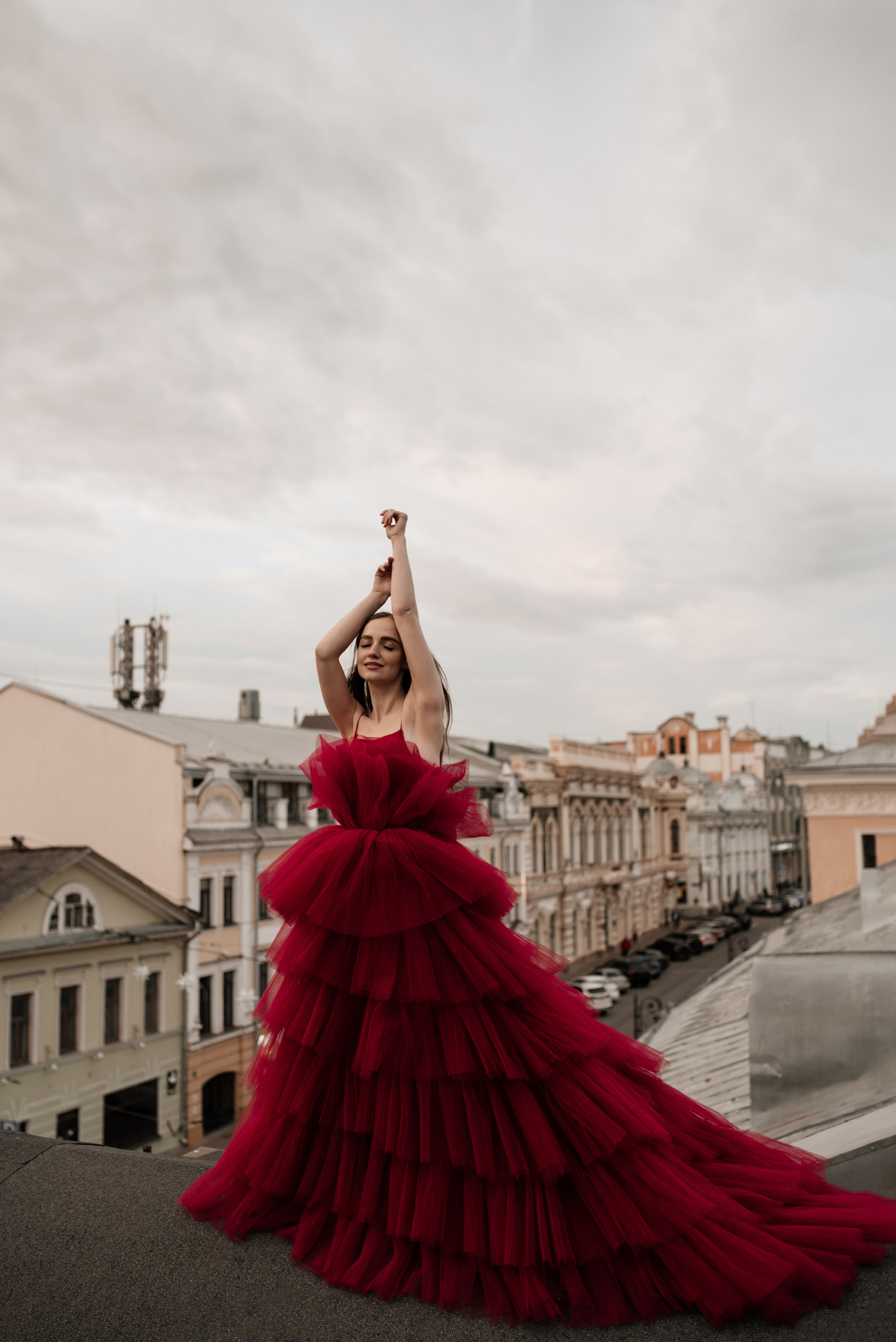 Аня ♡ Крыша. Фотограф Ольга Плеханова | Нижний Новгород, Москва