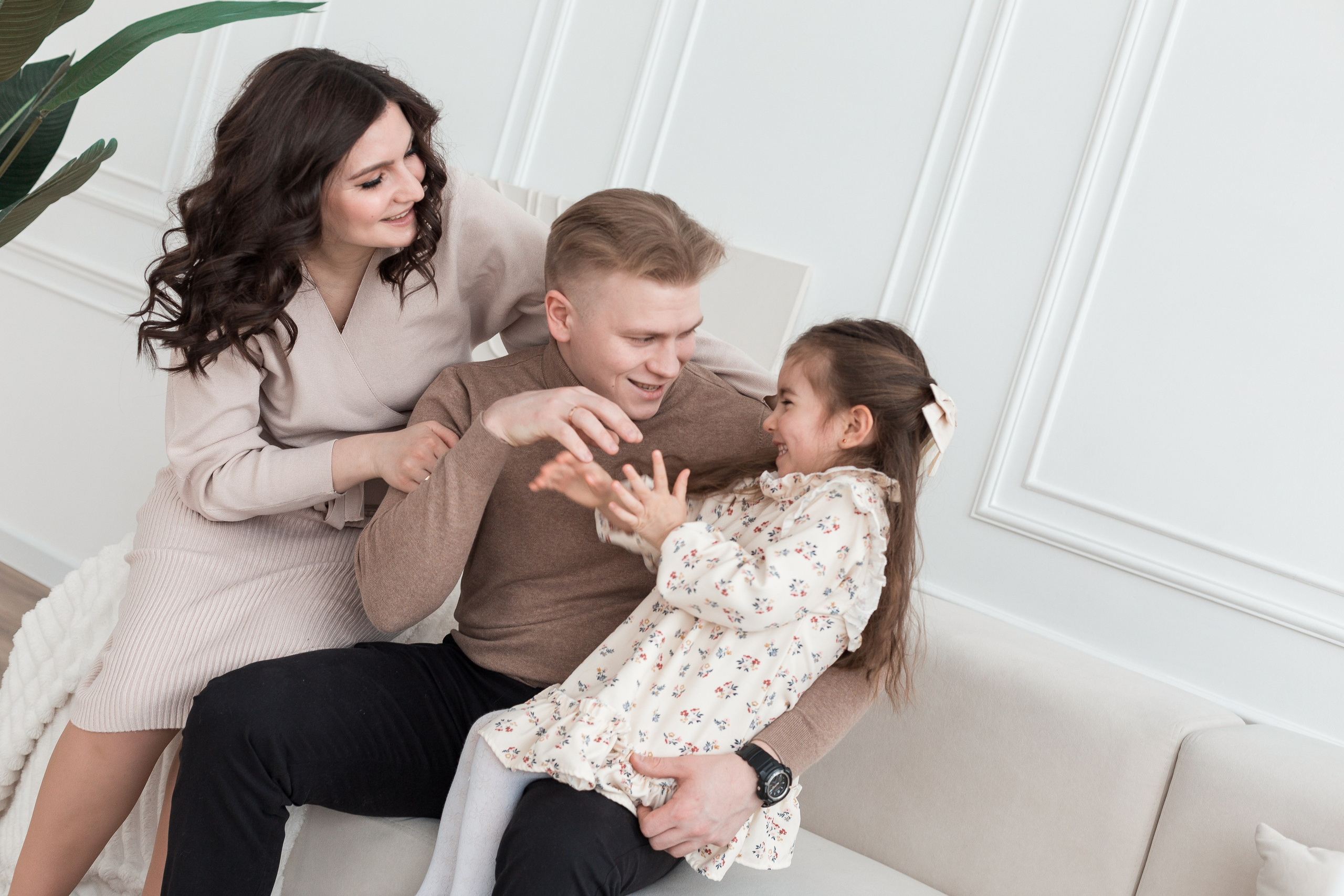 Семейная студийная съемка. Семейный и детский фотограф в Перми Ксения Масленникова