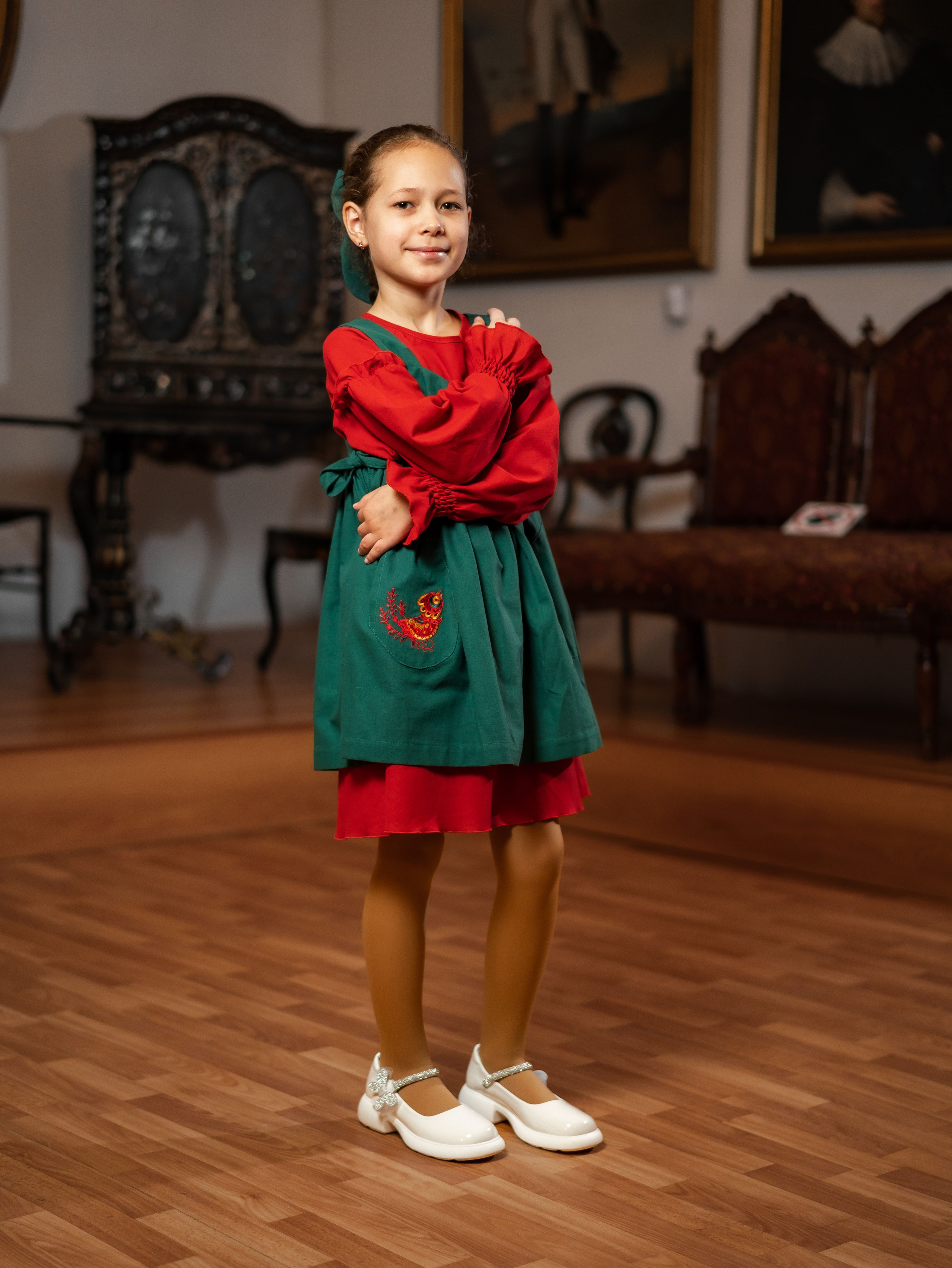 Показ одежды в рамках выставки «105. Лучшее». Фотограф Москва