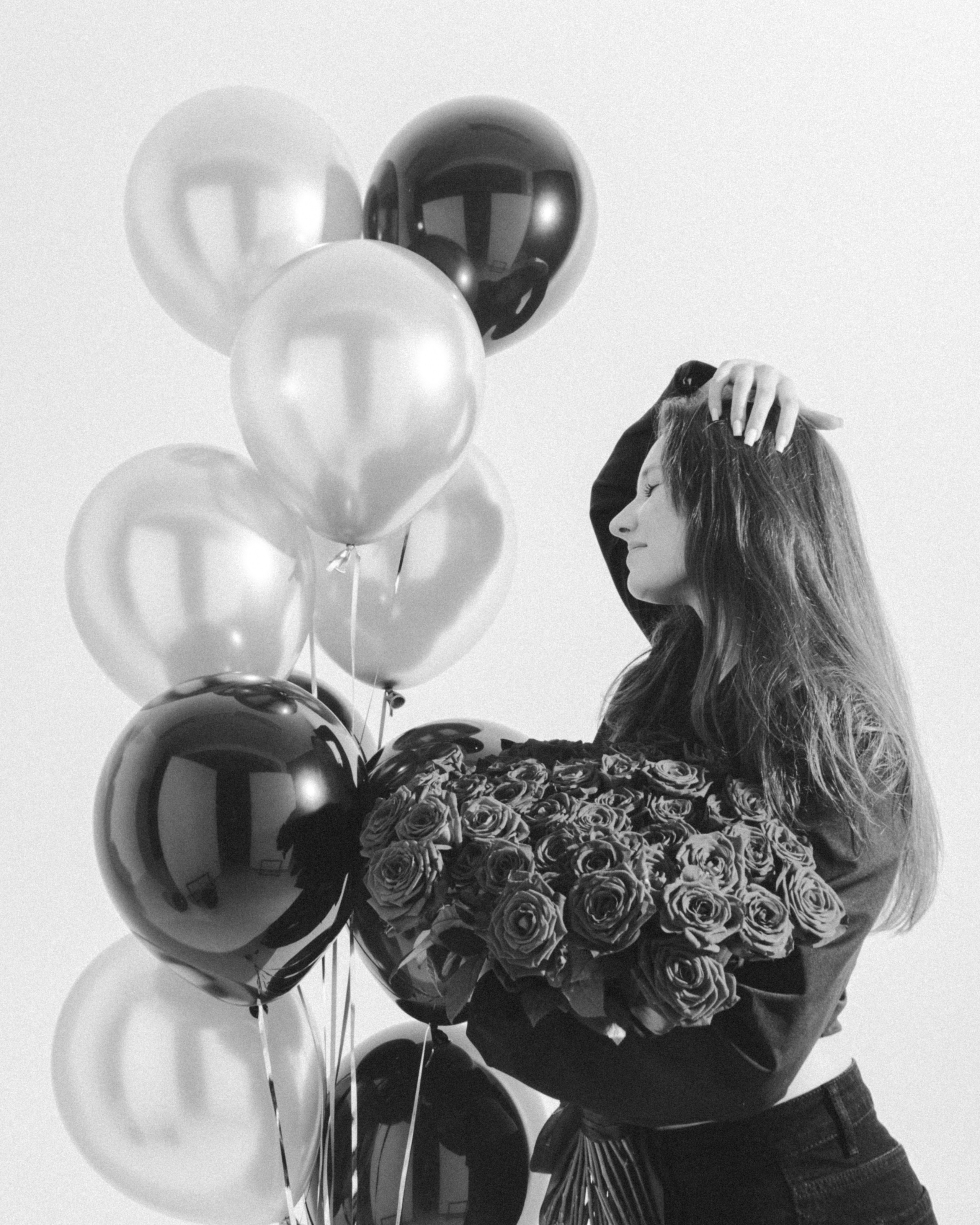 Черно-белый портрет. Портретный фотограф в Москве Владимир Саяпин