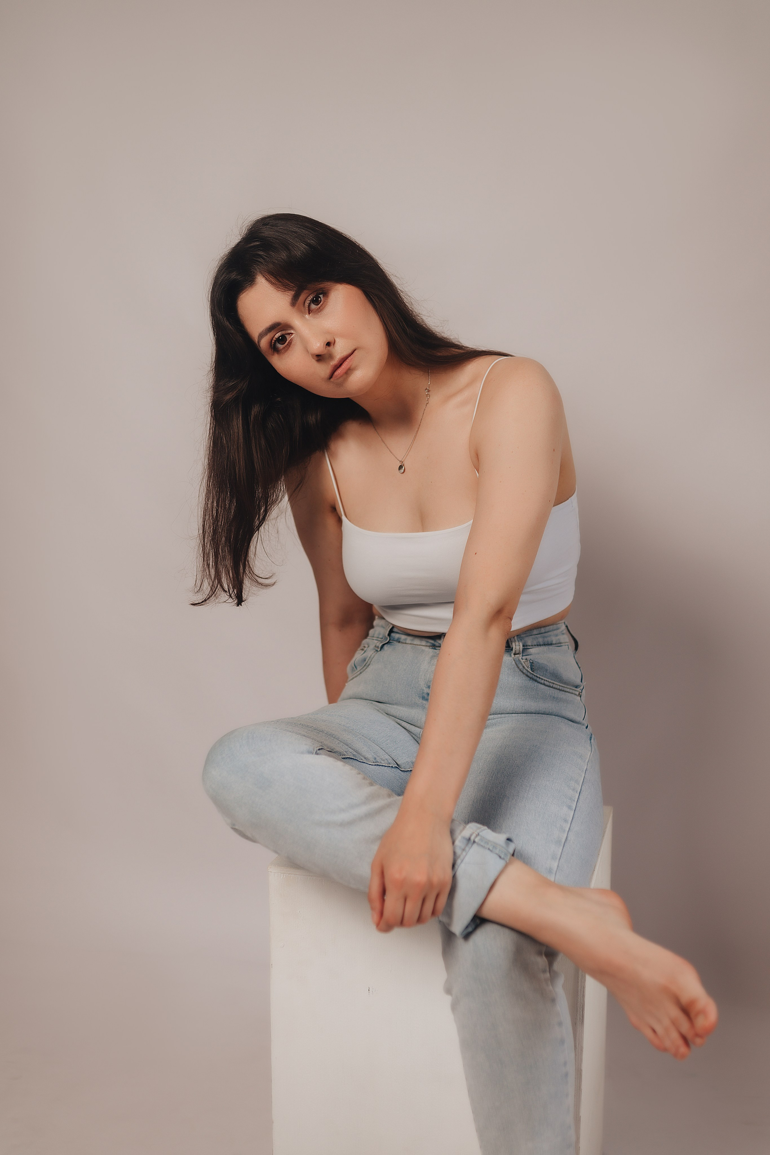 Алина | Съемка в студии Градиент. Фотограф Карина Шмулёва. Воронеж и область