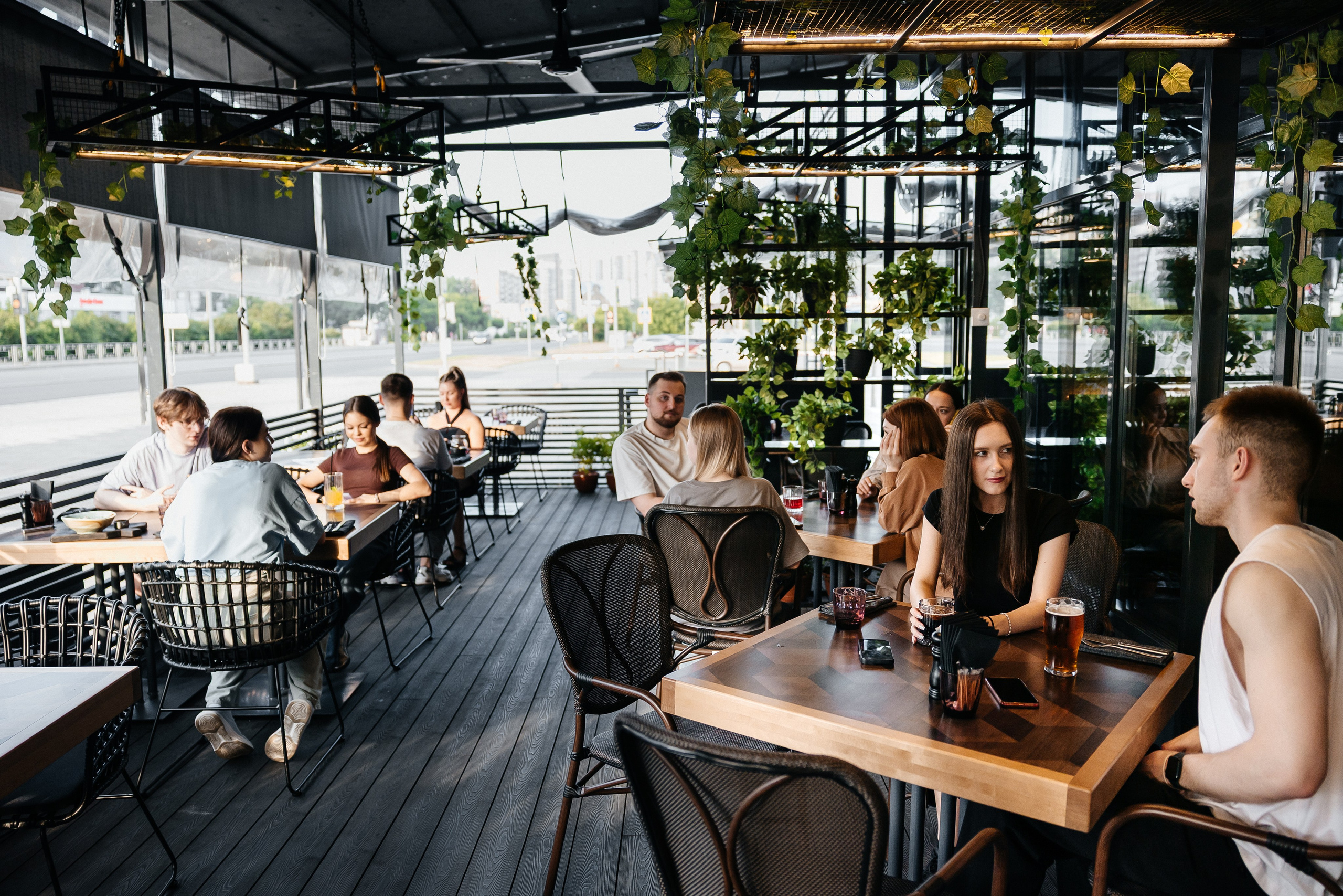 ГОРЯЧИЙ ЦЕХ открытие летней террасы. Фотограф свадебный семейный в Красноярске Шукшина Наталья