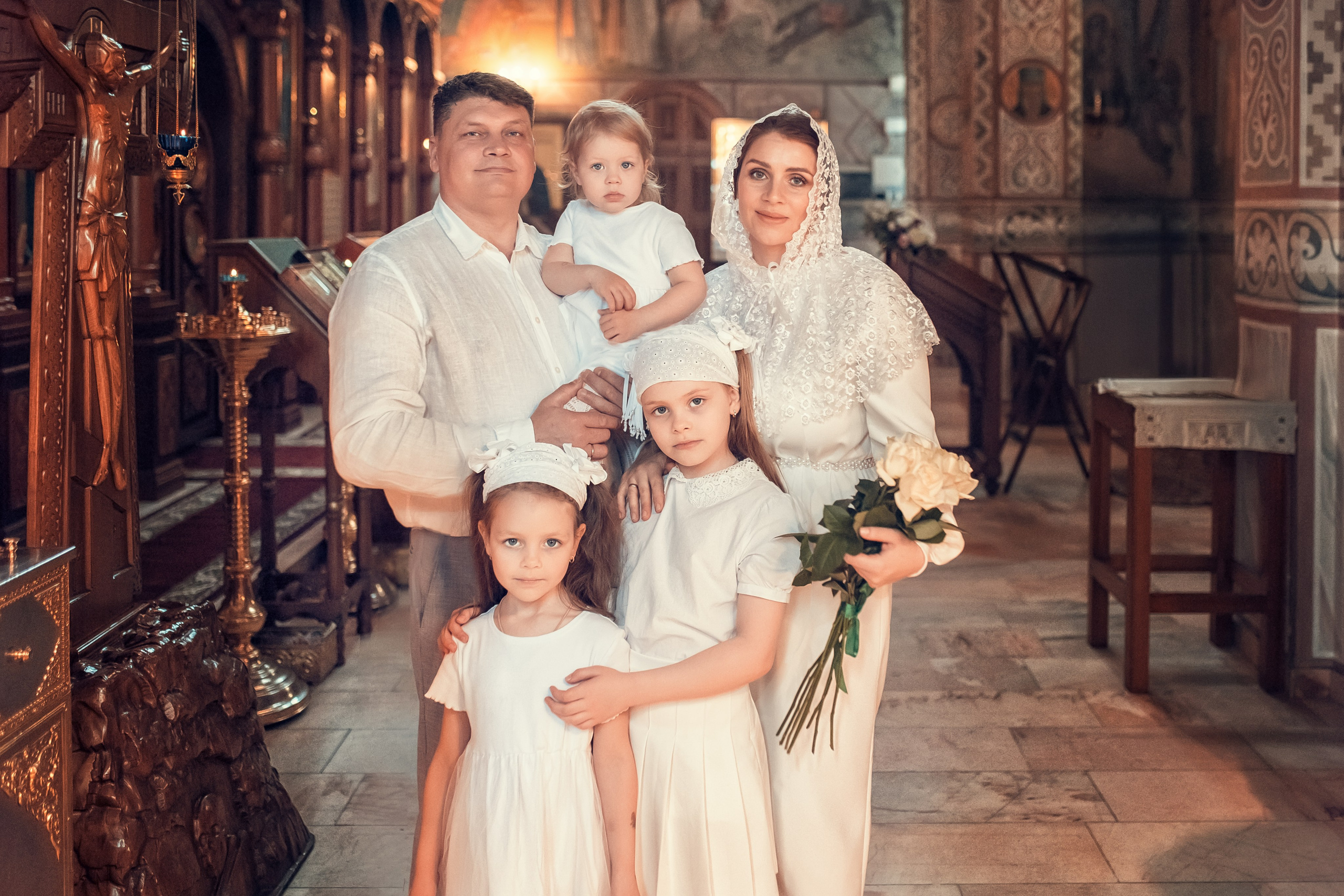 Венчание Сергея и Анастасии в Казанском храме. Екатерина Крапивина фотограф церковных Таинств в Нижний Новгороде