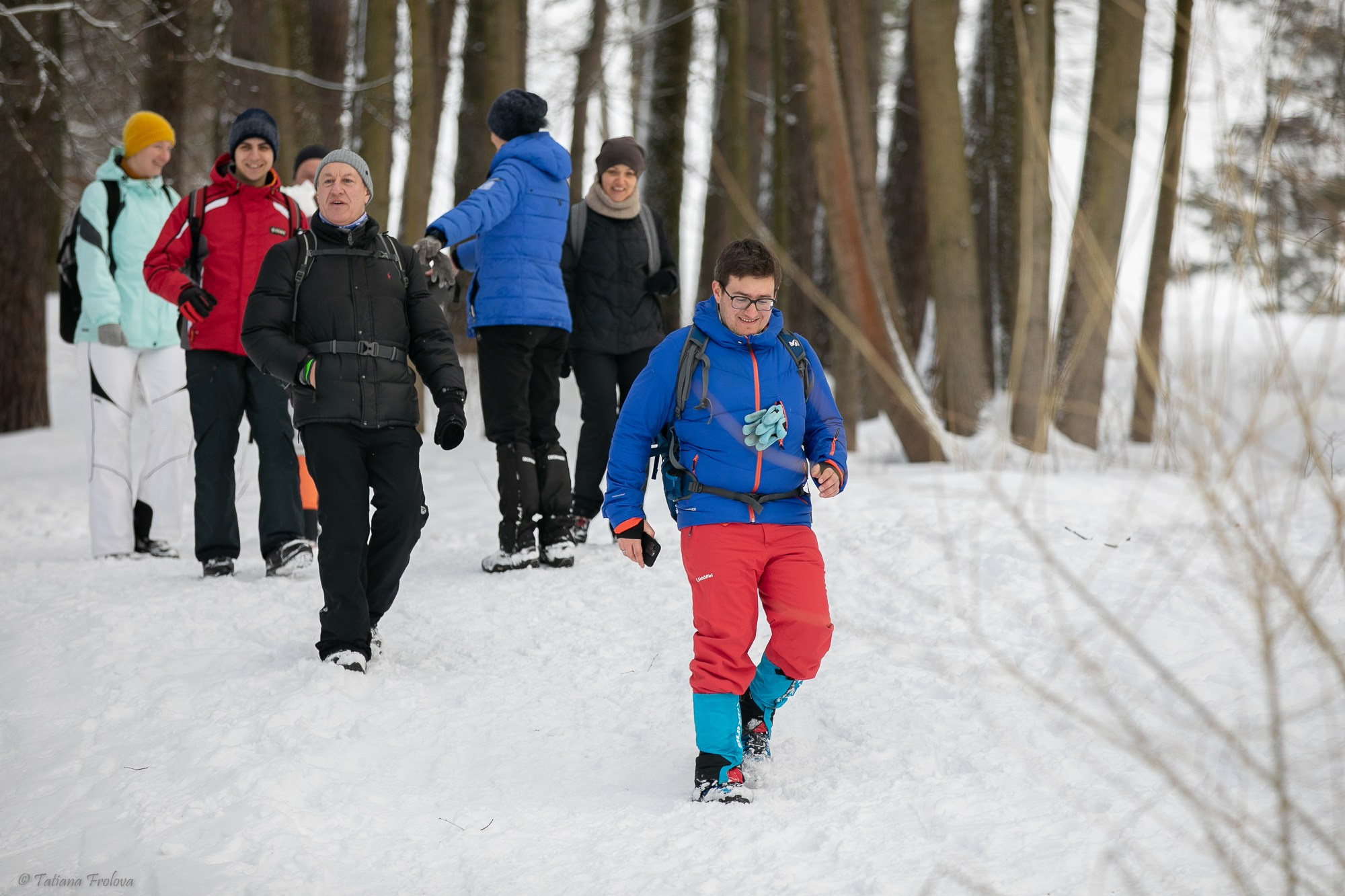 Фотосъемка похода с собаками в Московской области. Фотограф-анималист в Москве и Московской области Татьяна Фролова