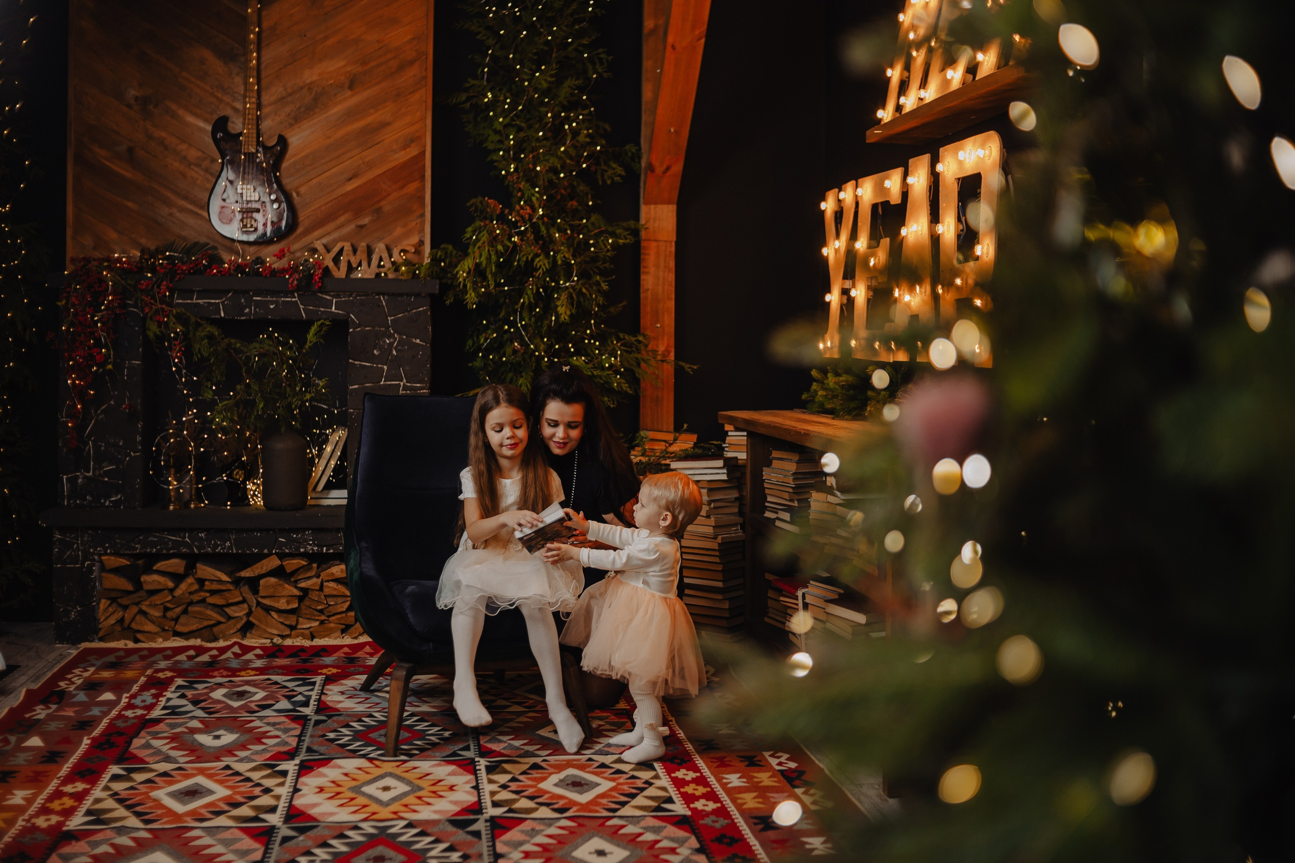 Оля с семьей. Фотограф Брянск