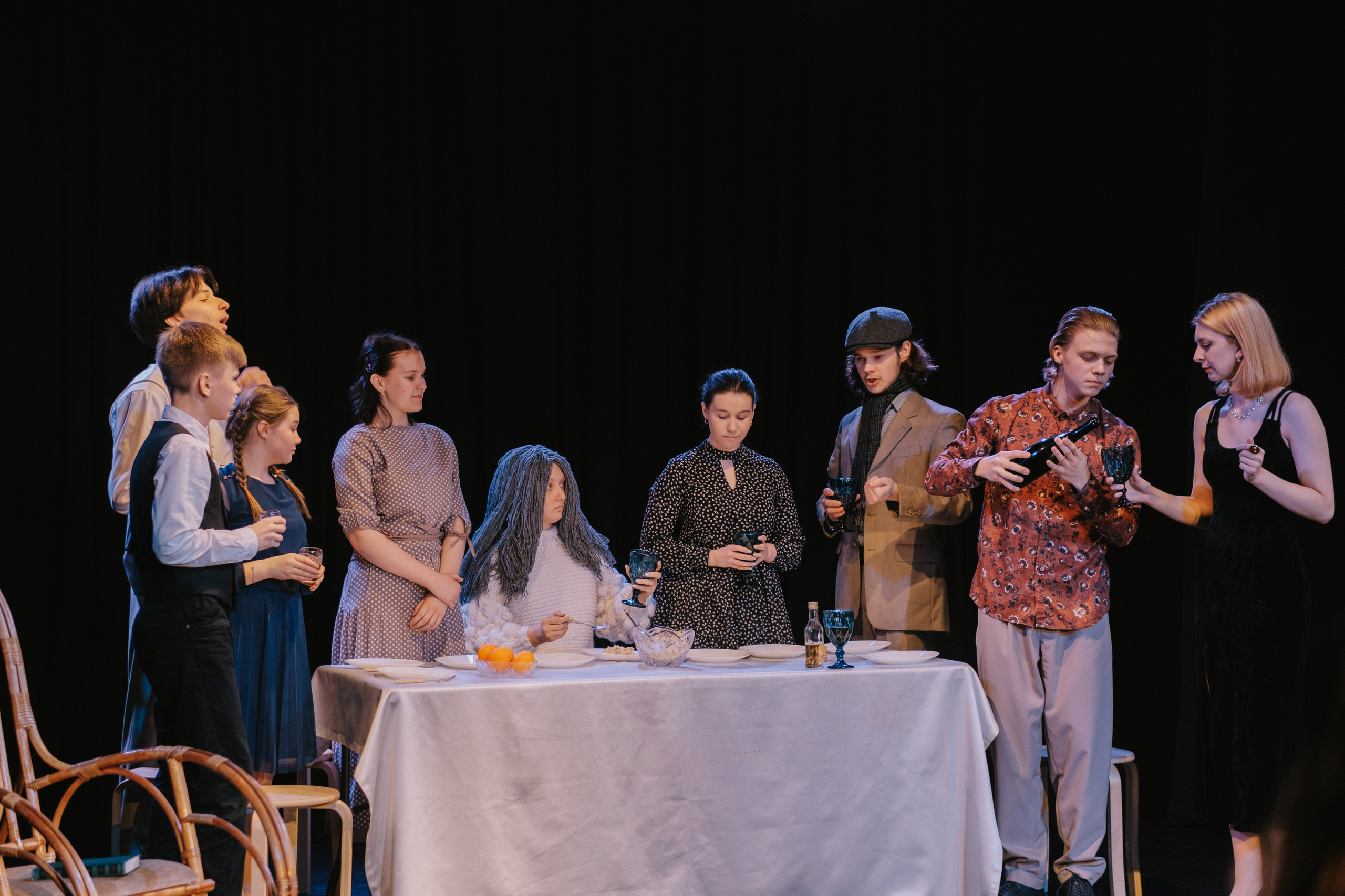 Детская театральная студия «Ирбис», спектакль. Репортажный и портретный фотограф в Москве Илья Спиридонов