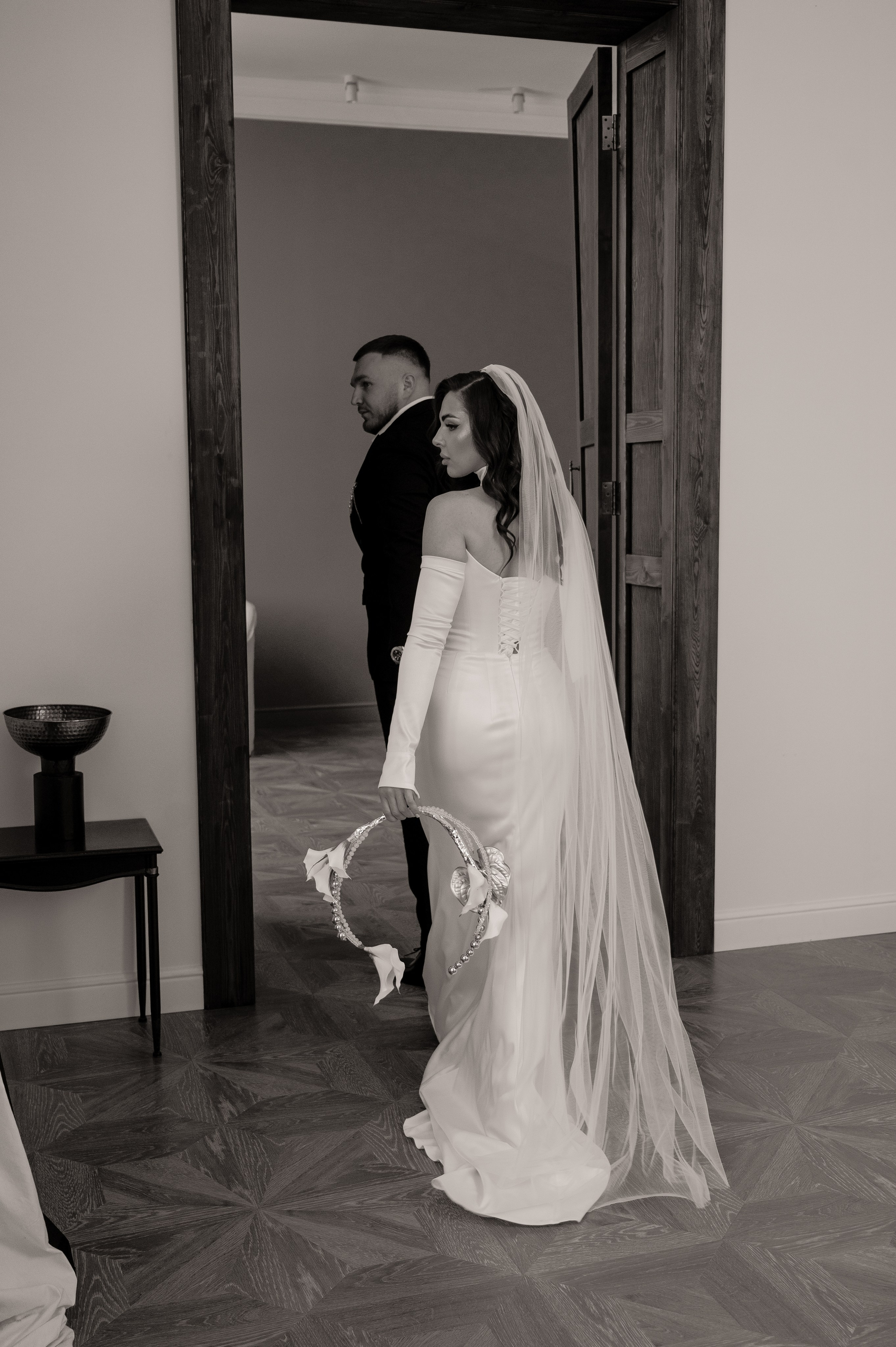 Свадебная фотосессия в студии. Свадебный и семейный фотограф в Краснодаре Алина Мельник