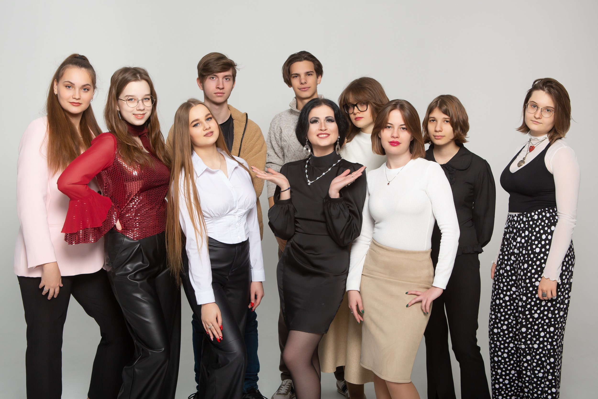 Студия Гимназия 12 11 А 2023 г. Свадебный и портретный Фотограф в Липецке Дмитрий Котюков