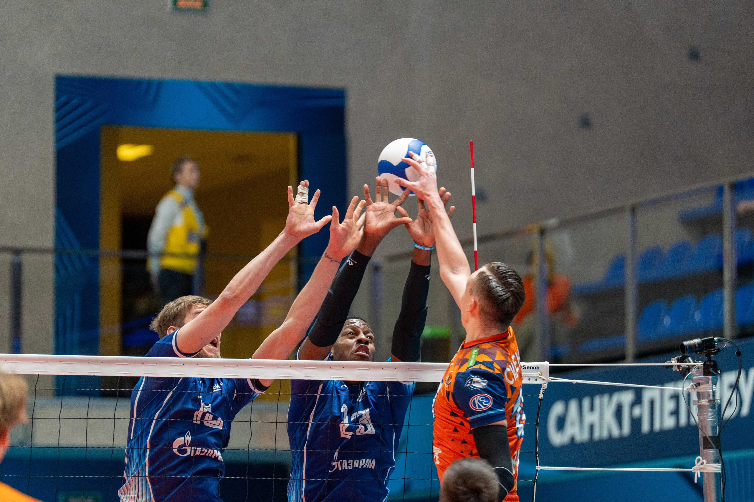 Зенит Санкт-Петербург — Кузбасс: фотогалерея матча мужской Суперлиги | Антон Гауф. Спортивный фотограф в Санкт-Петербурге | Антон Гауф