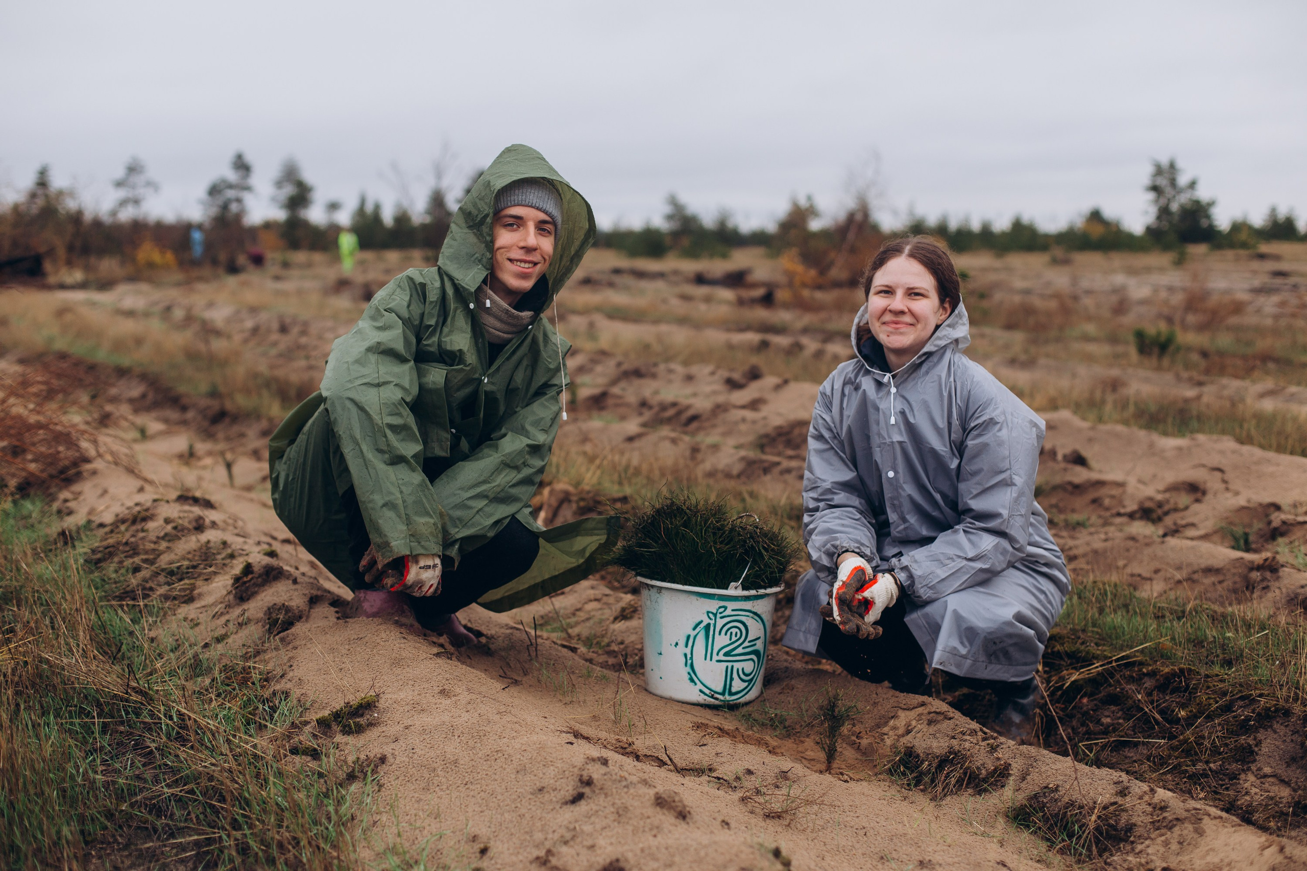Посадка деревьев в Усть-Донецком районе. Артём Панфилов — Свадебный и семейный фотограф в Ростове-на-Дону