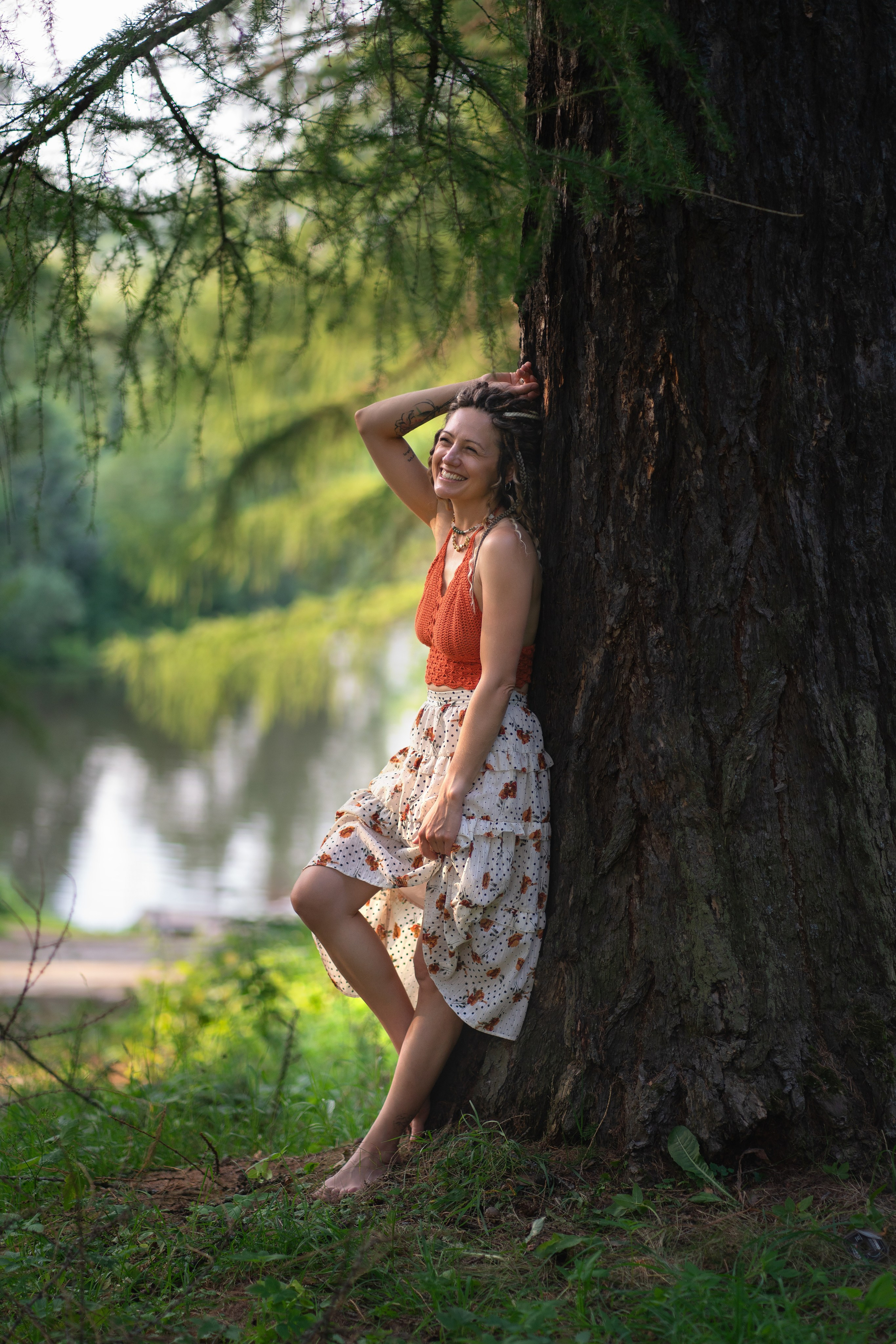 Анна —лесная нимфа. Фотограф Светлана Белоусова