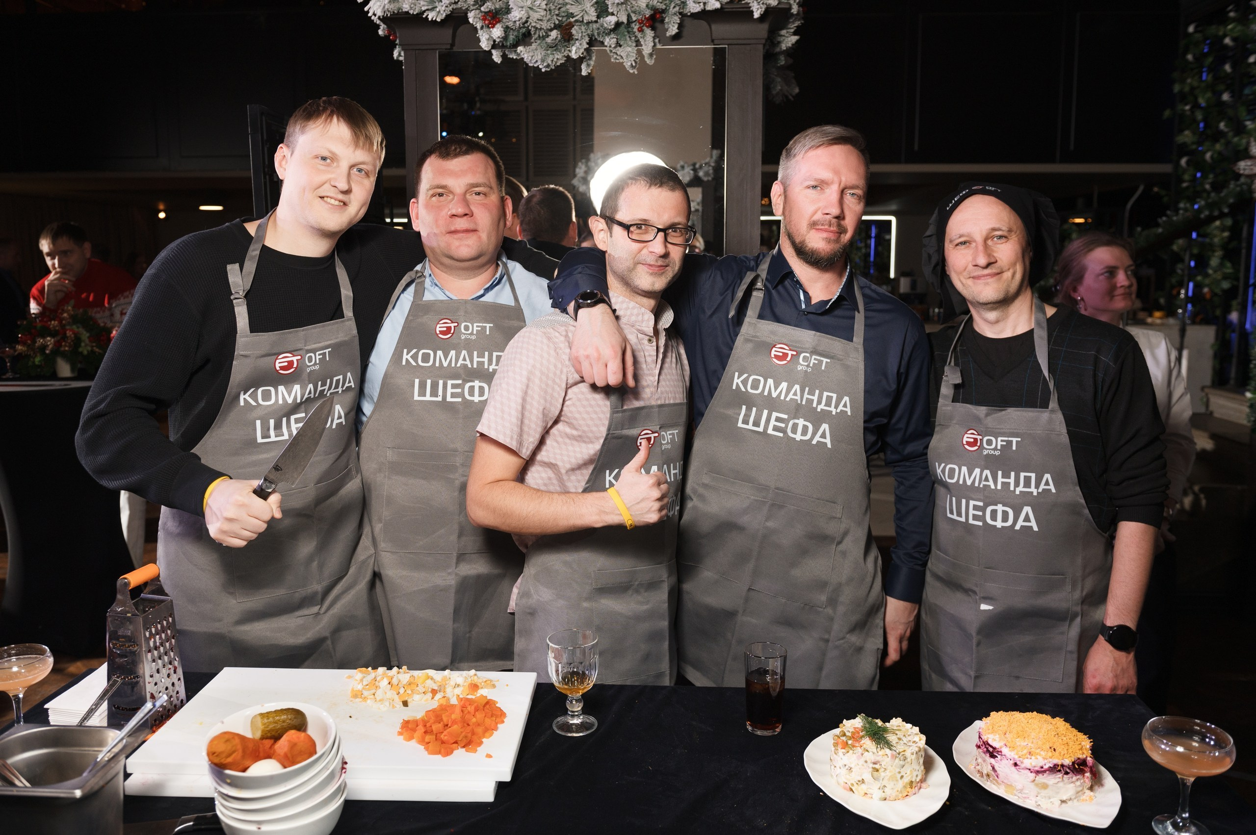Новогодний корпоратив в стиле Адская кухня — Адский Граф. Праздничное агентство ПИОН