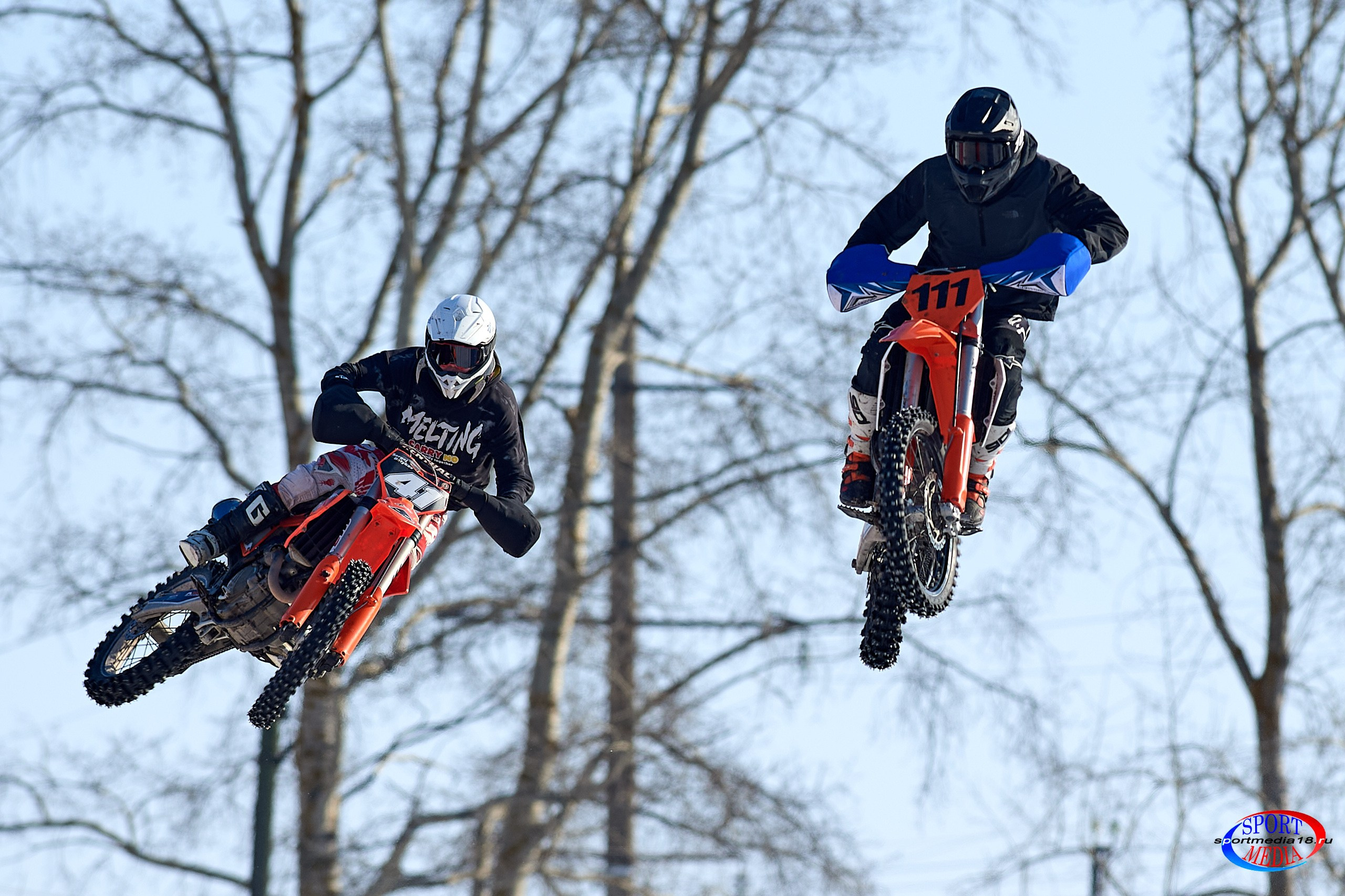 3 этап Кубка Удмуртской Республики по мотокроссу. Воткинск 23.02.2025. Спортивный репортажный фотограф в Ижевске Сергей Мерзляков