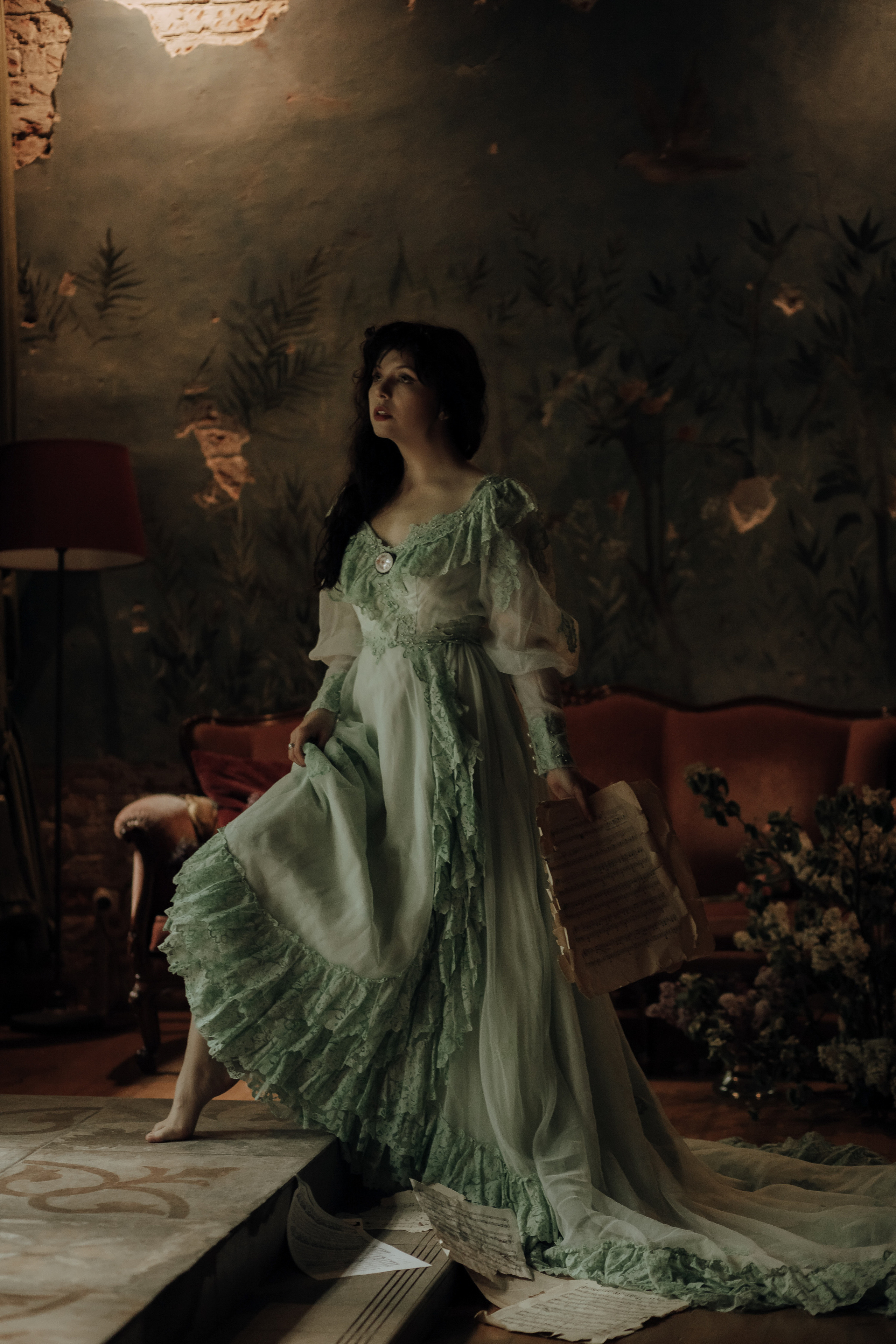 София. Художественная винтажная фотография