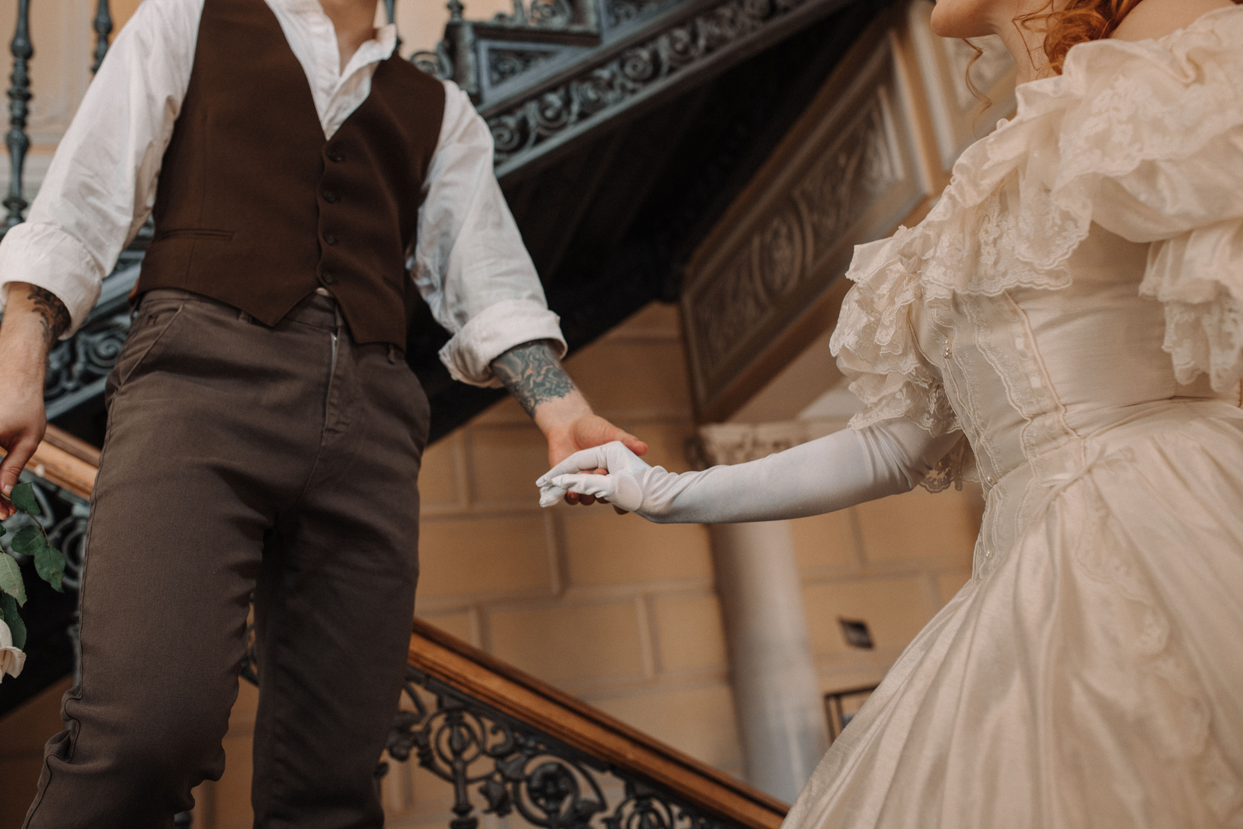 Анастасия и Владислав. Художественная винтажная фотография