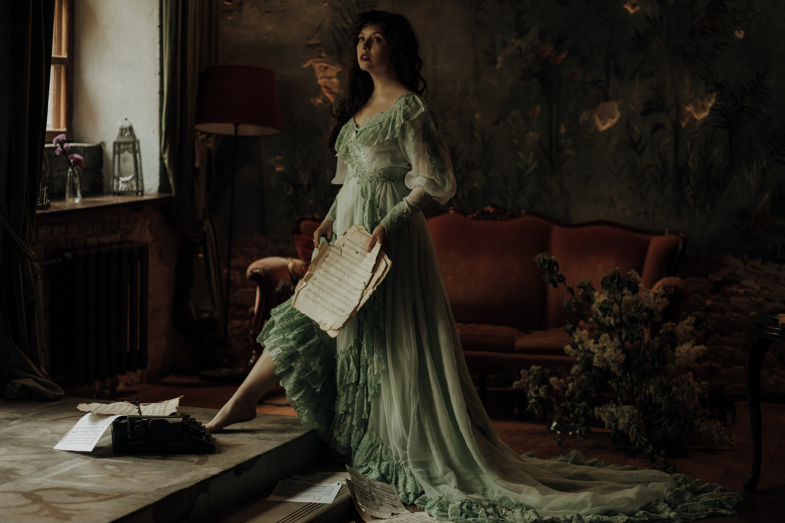 София. Художественная винтажная фотография