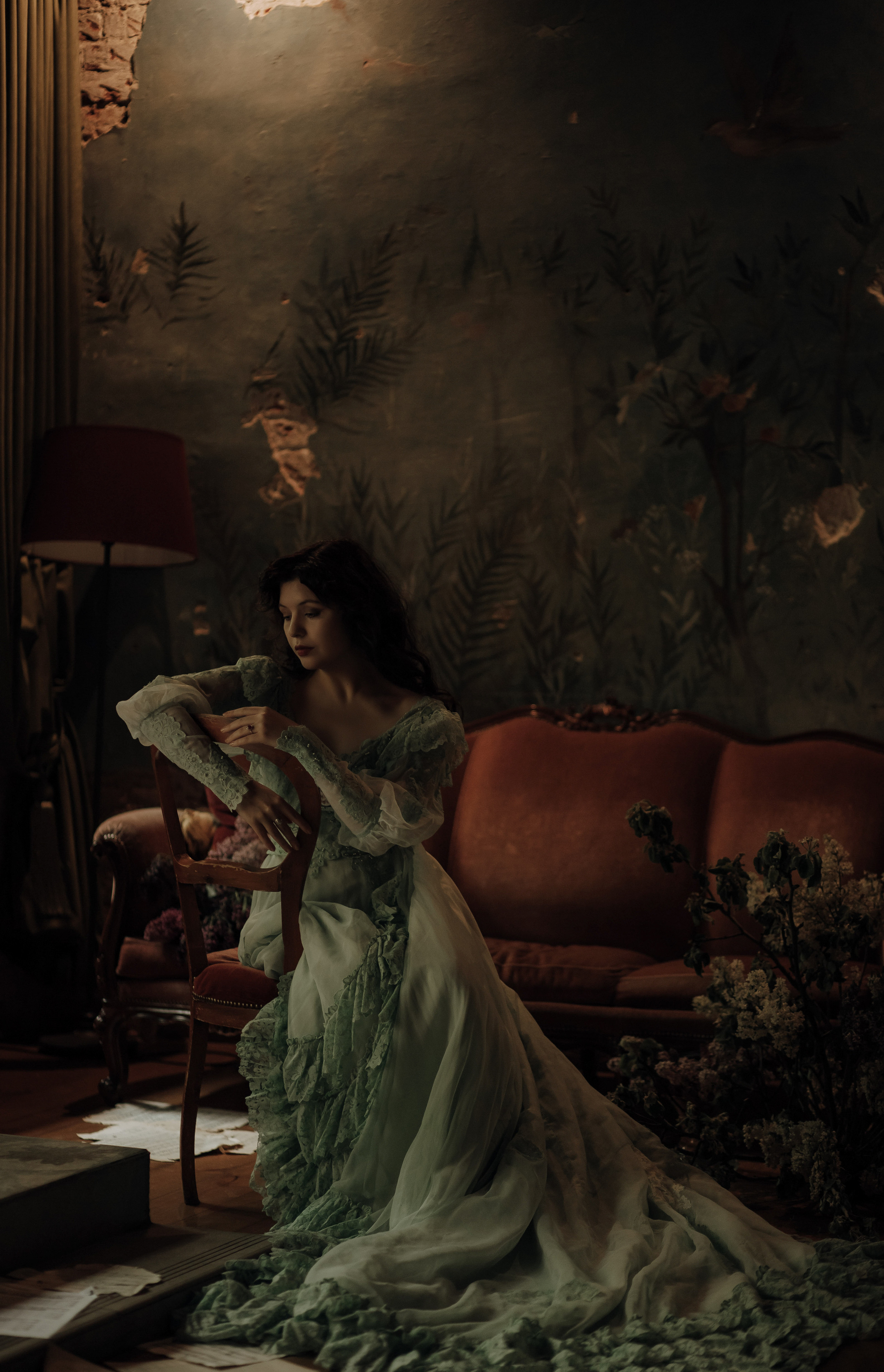 София. Художественная винтажная фотография