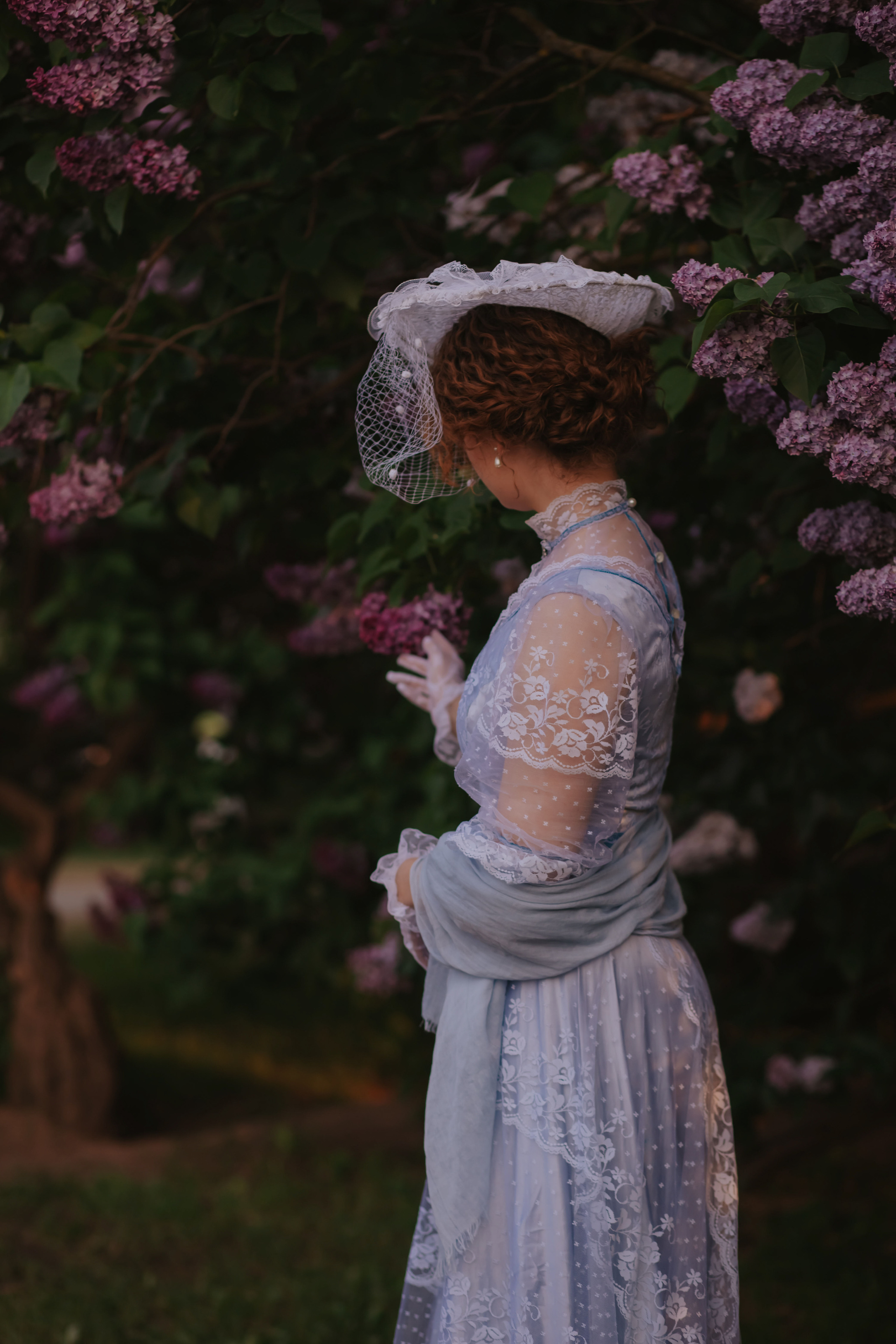 Ирина. Сиреневые грёзы. Художественная винтажная фотография