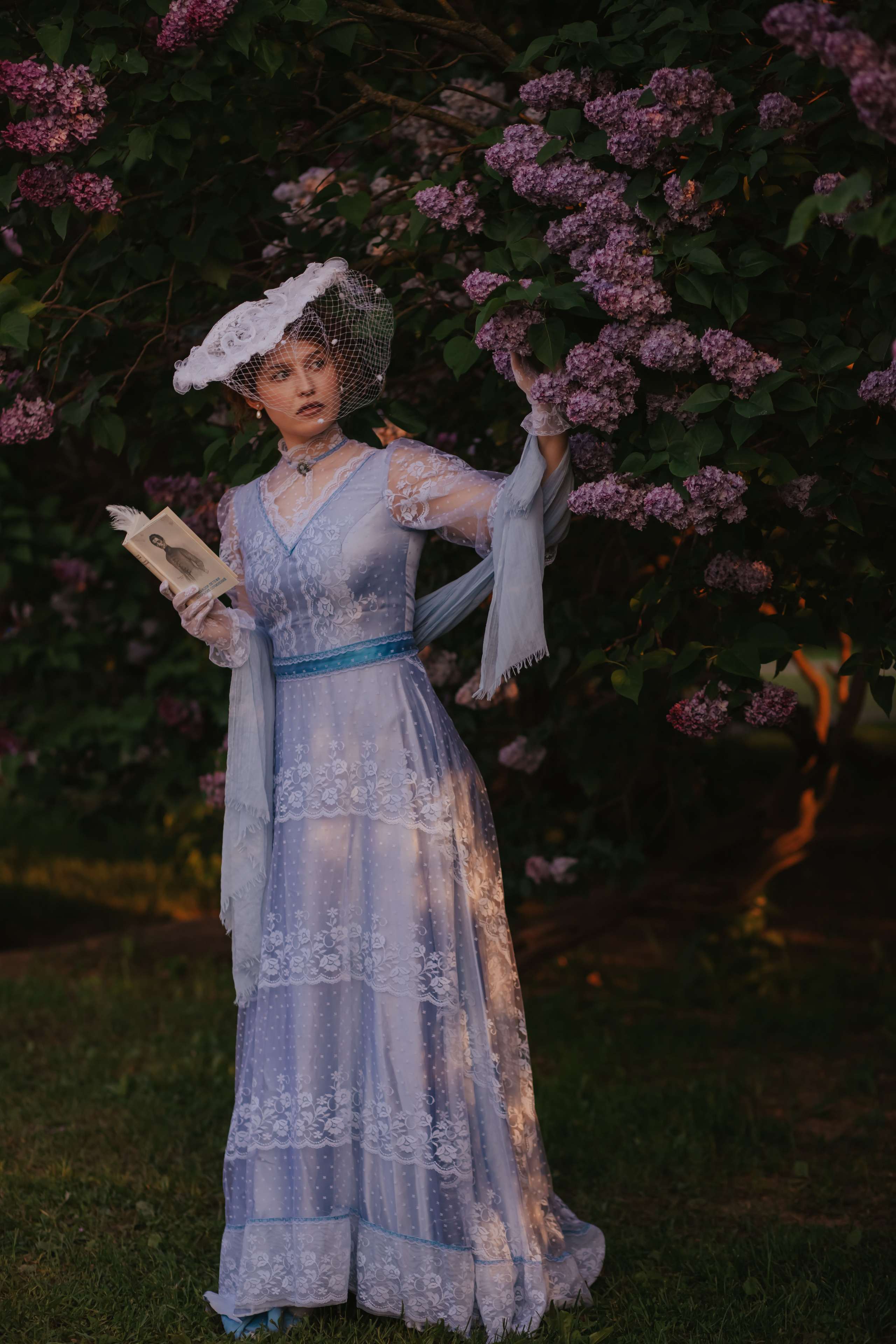 Ирина. Сиреневые грёзы. Художественная винтажная фотография