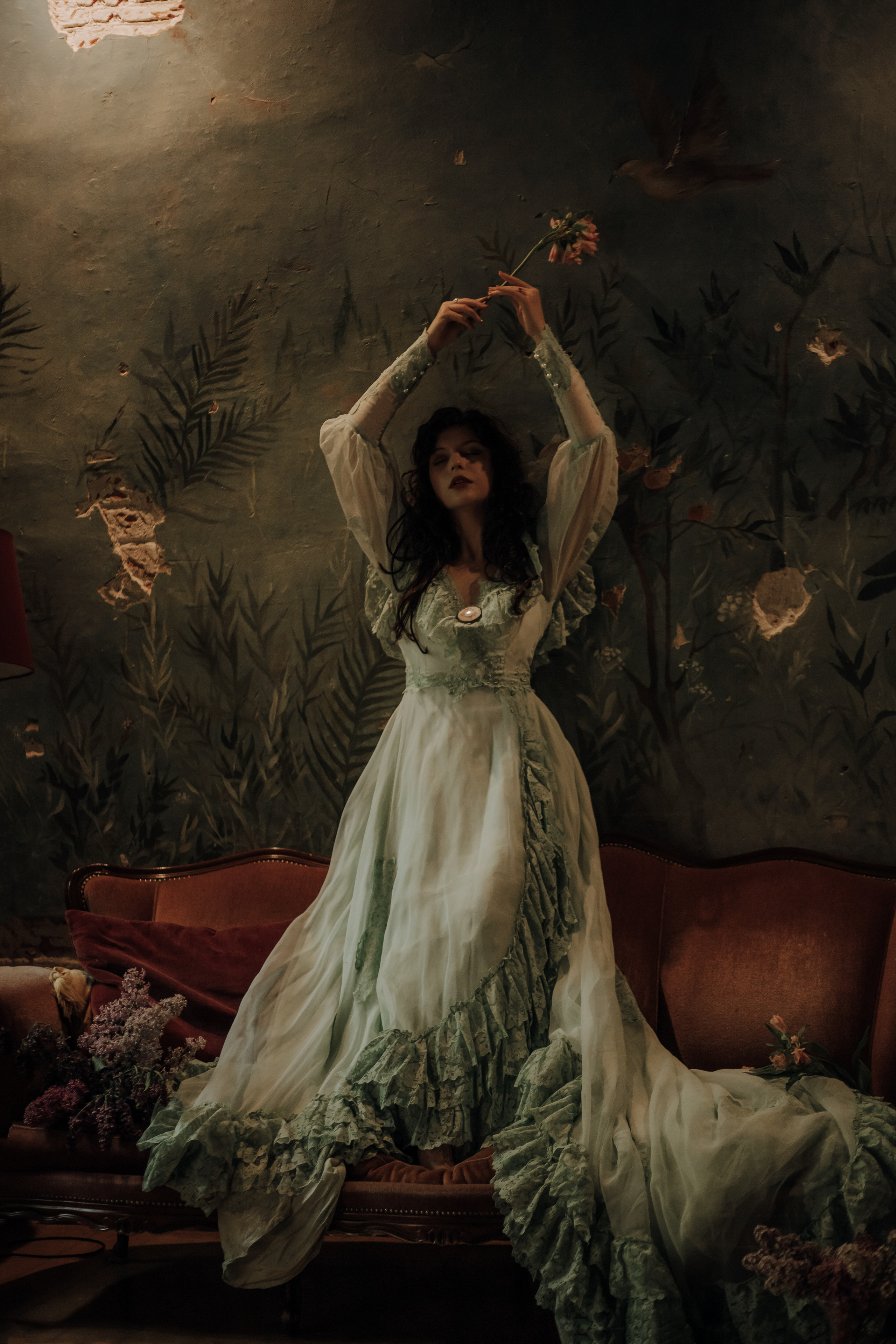 София. Художественная винтажная фотография