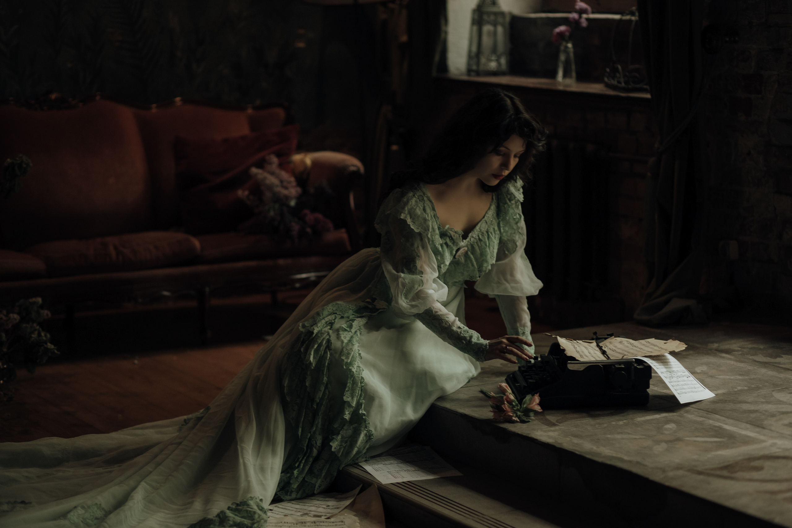 София. Художественная винтажная фотография