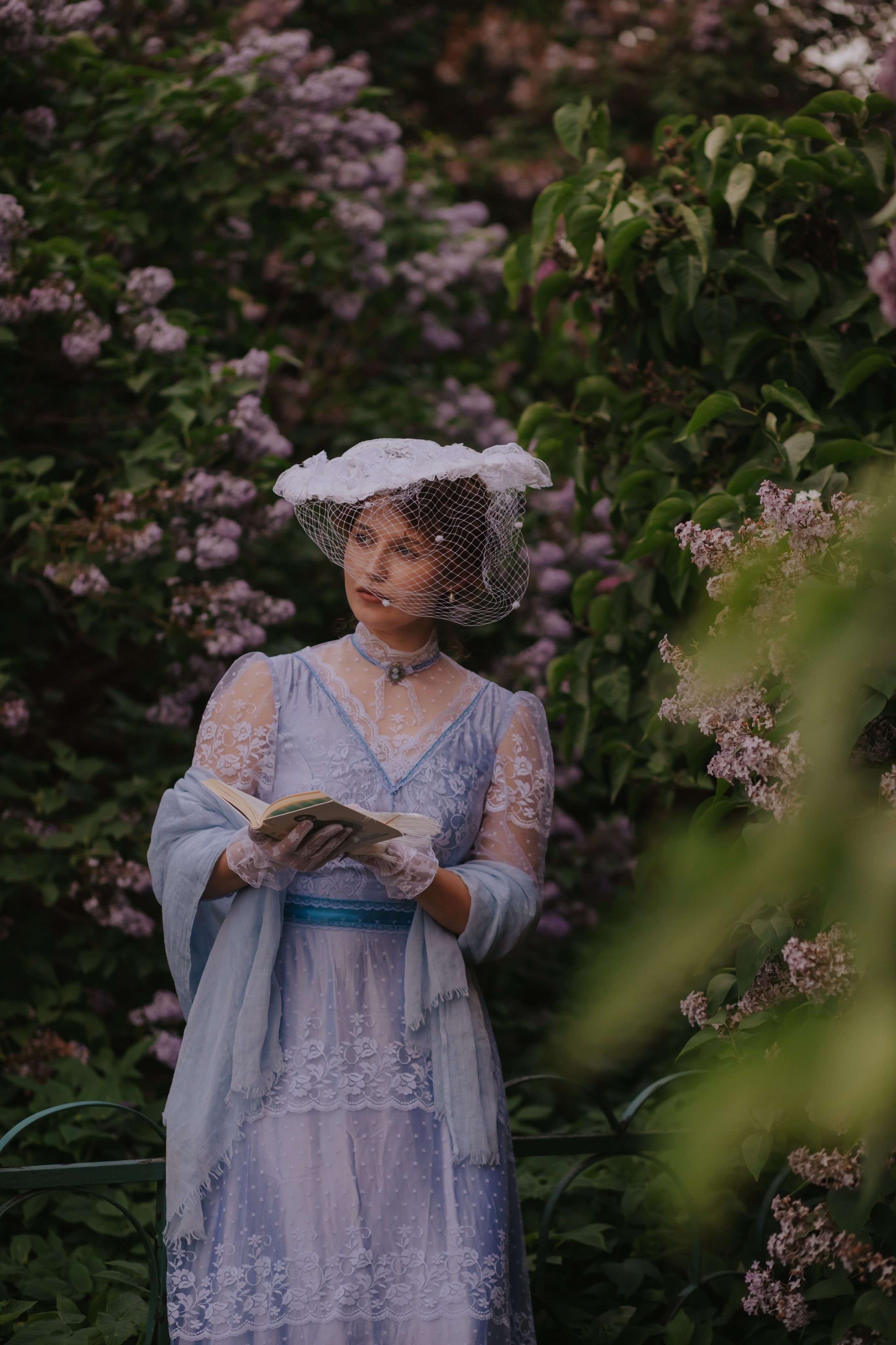 Ирина. Сиреневые грёзы. Художественная винтажная фотография