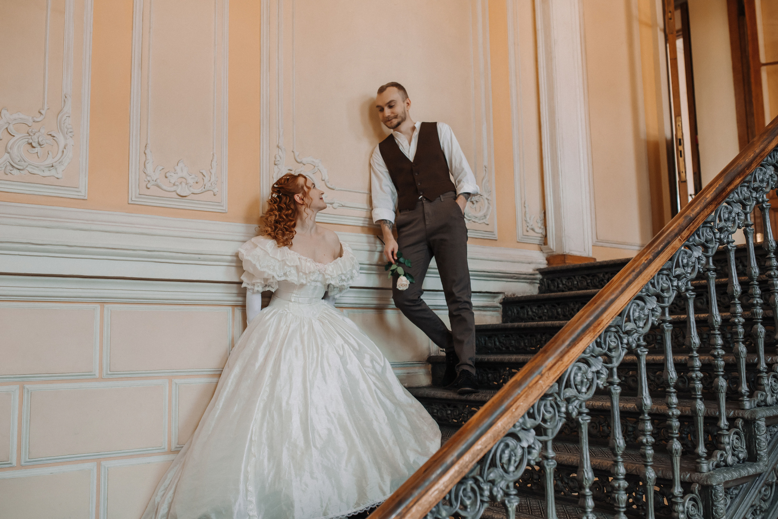 Анастасия и Владислав. Художественная винтажная фотография