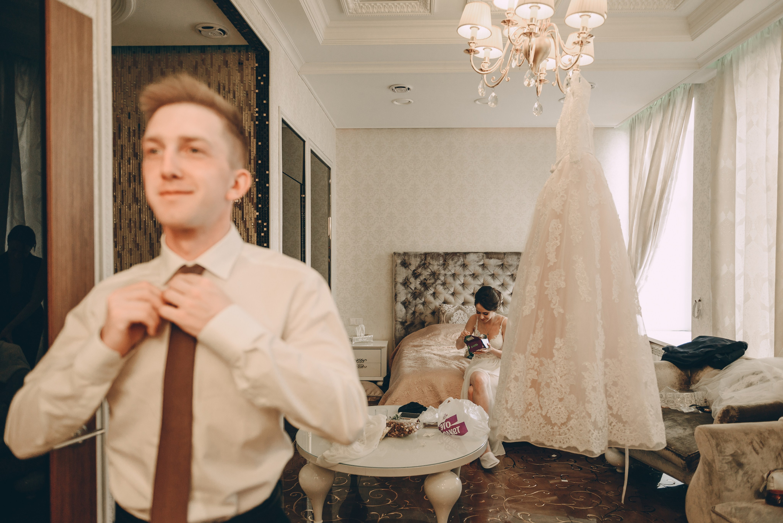 Джакузи и круассаны) Анатолий и Елена. Свадебный и семейный фотограф София Невская