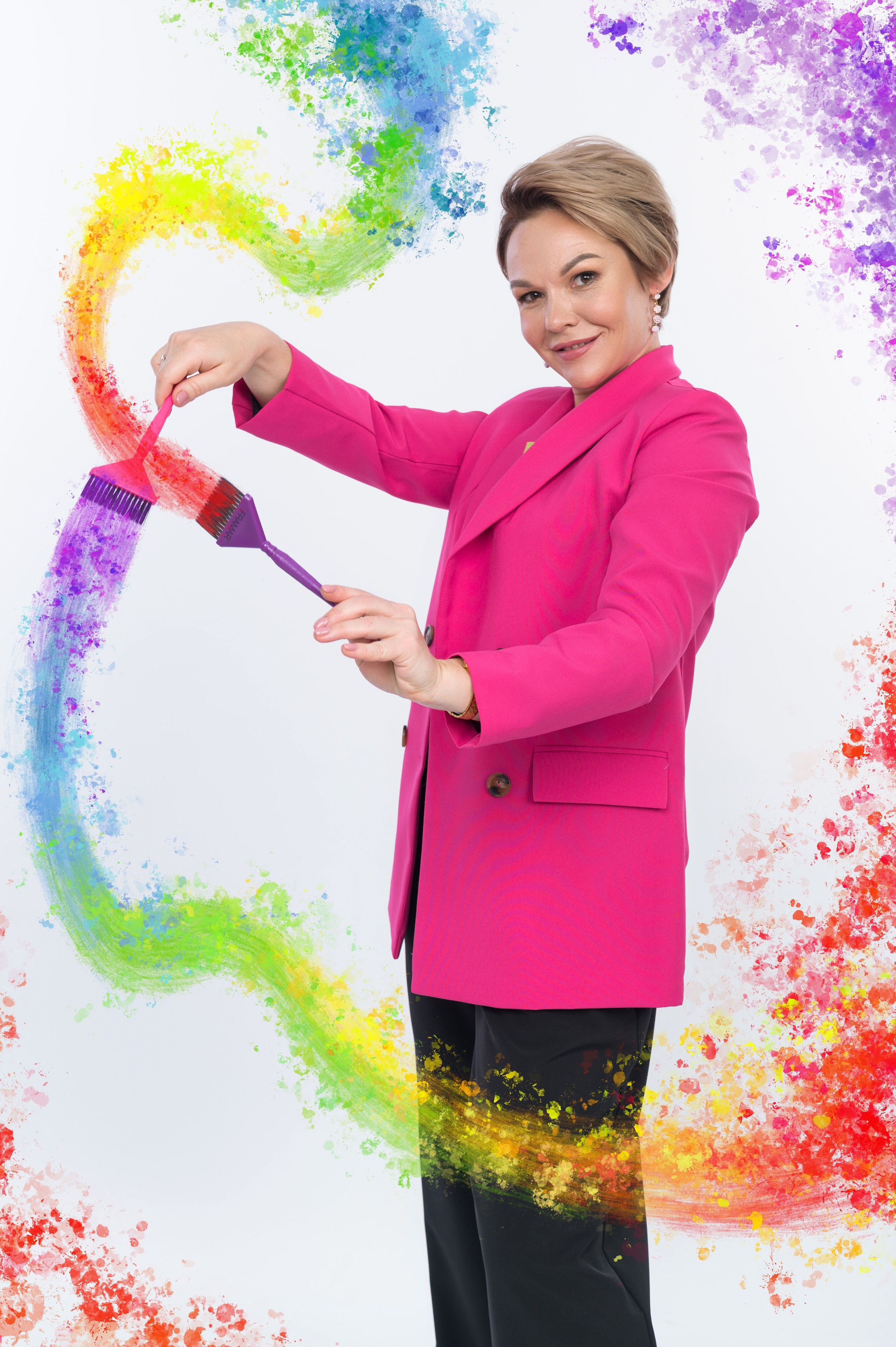 Татьяна Дёмина, парикмахер. Фотограф Зырянова Яна, Снежинск, Екатеринбург, Челябинск