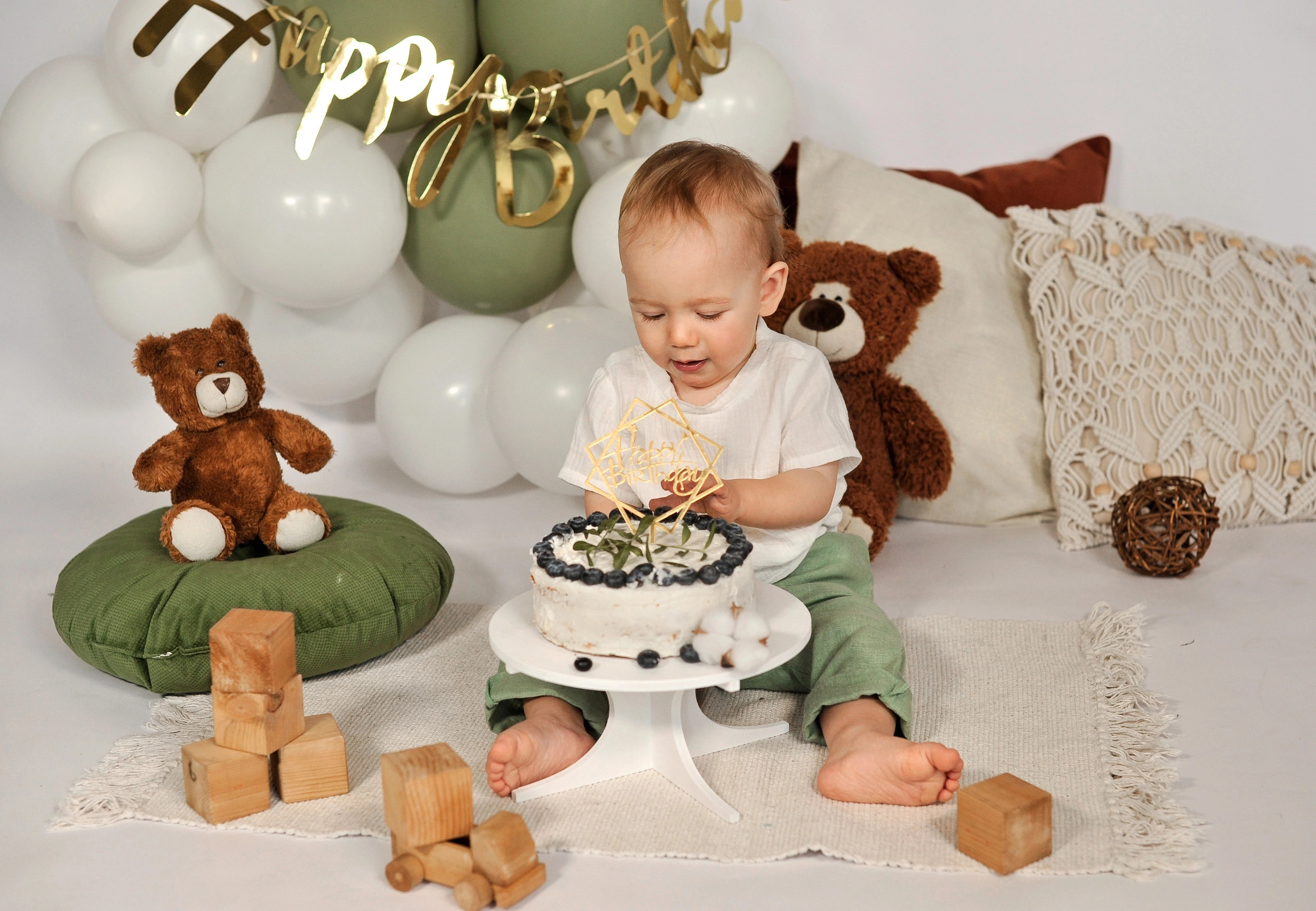 Годовасие. Newborn и детский фотограф в Череповце Юля Михайлова