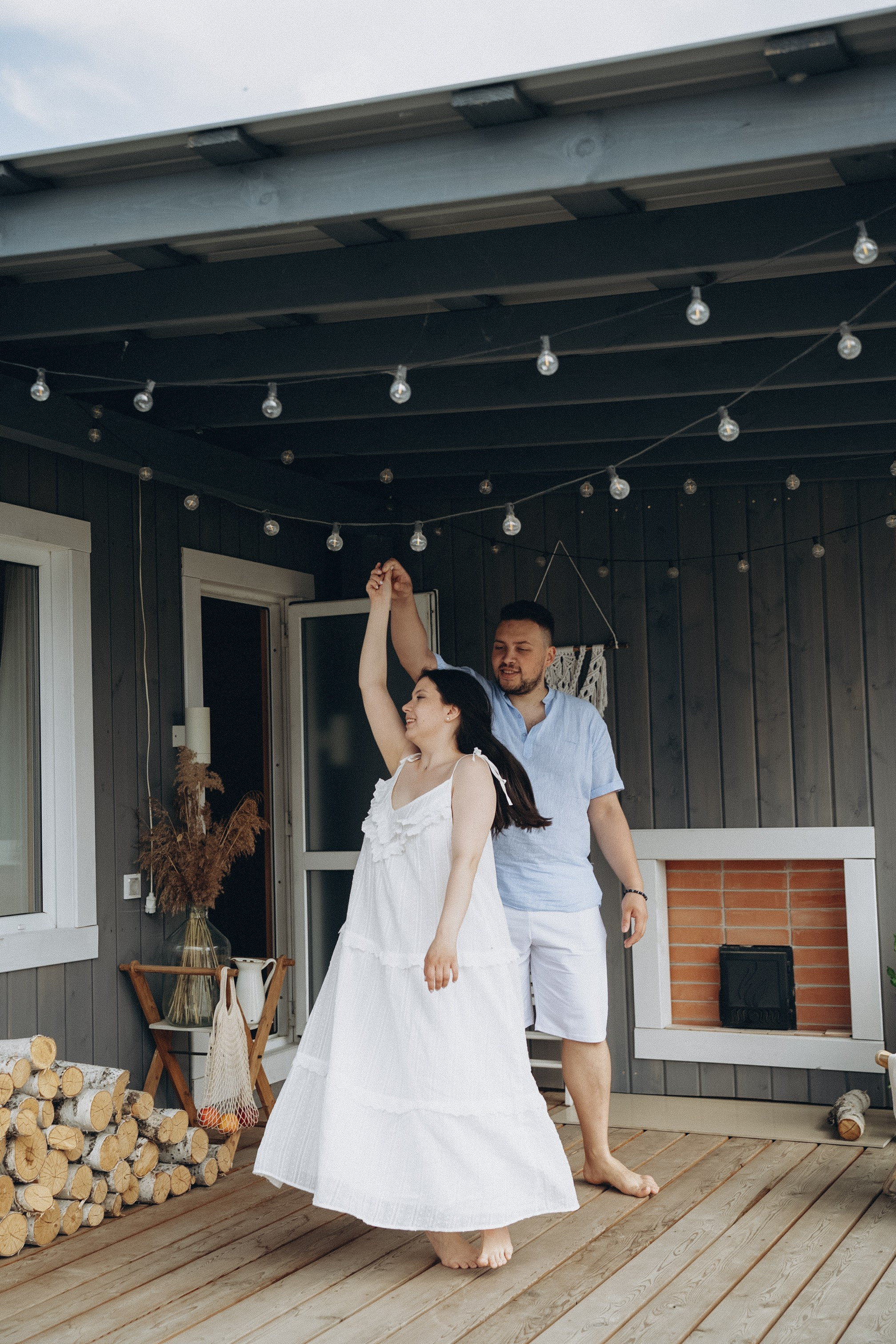 Семейная за городом на даче. Семейный свадебный фотограф Екатеринбург Первоуральск Шарнина Алёна